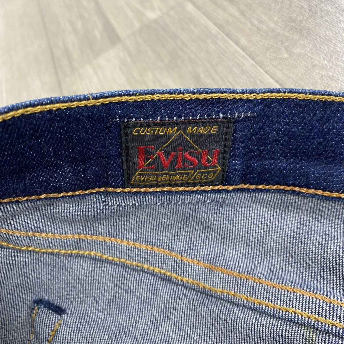 Evisu 2000s Vintage Evisu Daicock Big Logo Japan Denim Jeans Y2K Size US 28 / EU 44 - 14 Thumbnail
