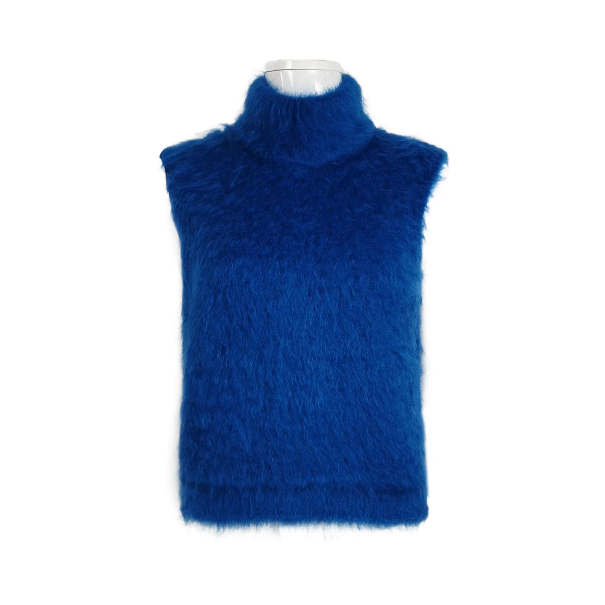 Gucci Gucci XL Mohair Blend Solid Turtleneck Sleeveless Top Size XL / US 12-14 / IT 48-50 - 1 Thumbnail