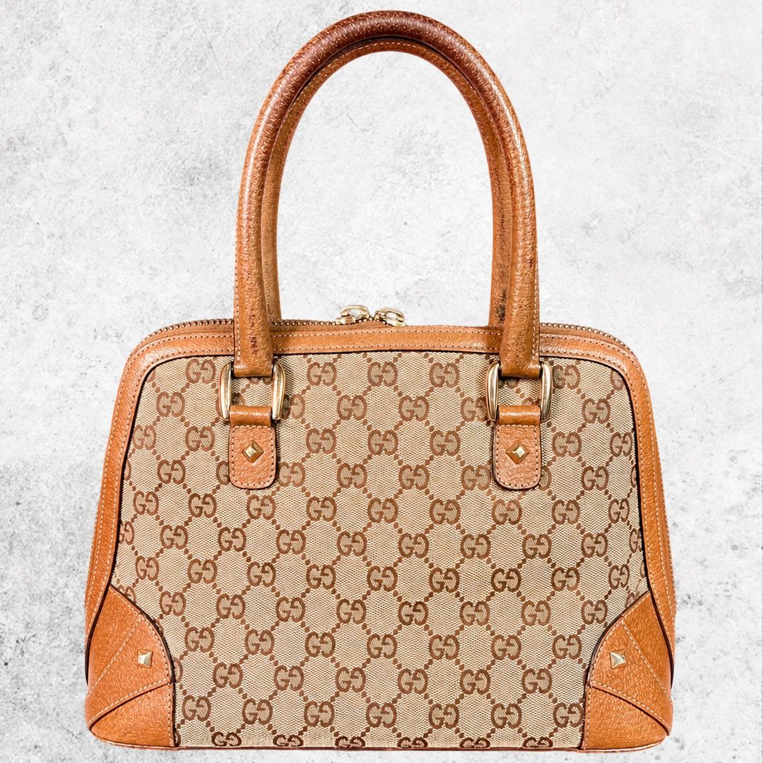 Gucci Gucci GG Canvas Abbey Boston Bag Monogram Dome Satchel Y2K Size ONE SIZE - 3 Thumbnail