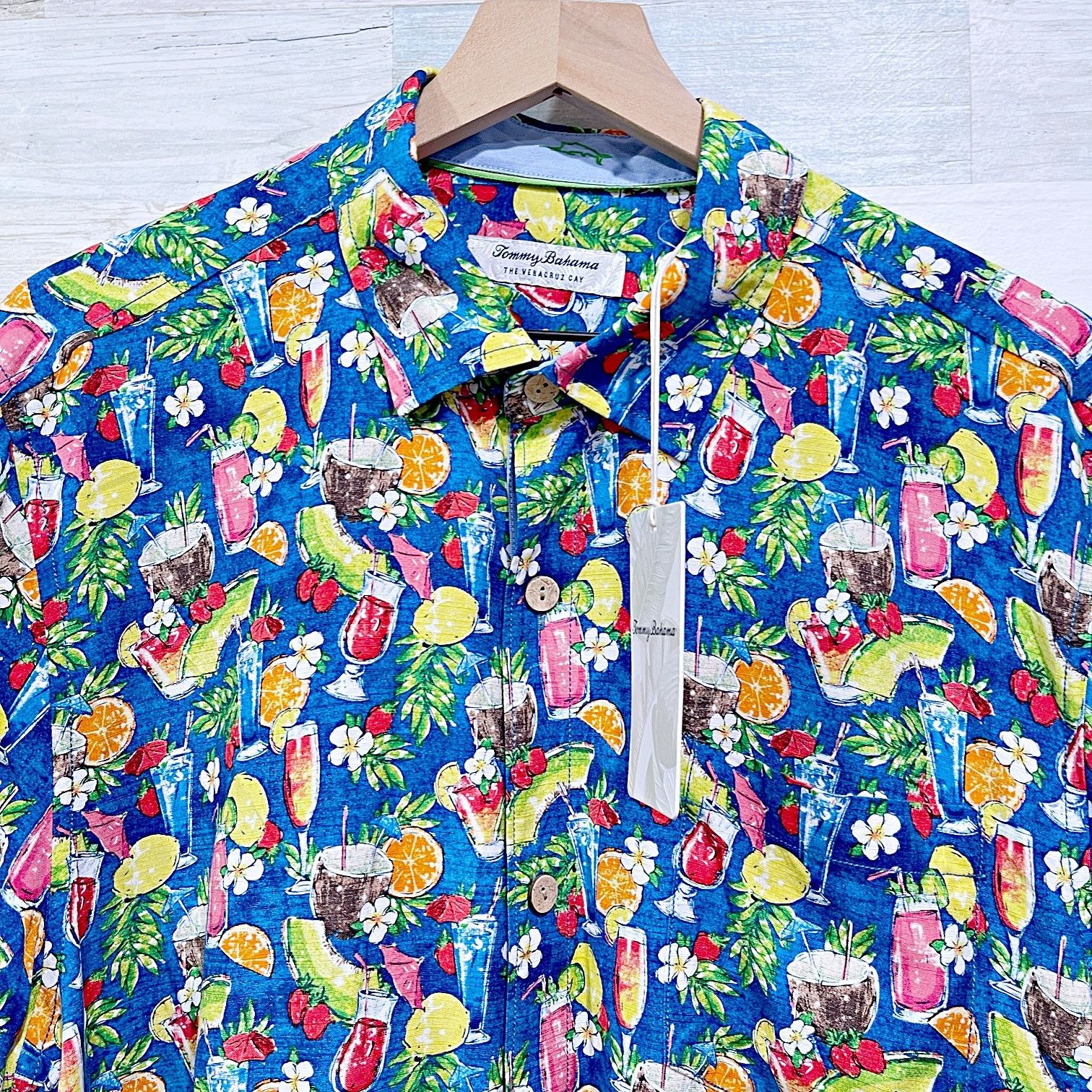 Tommy Bahama Tommy Bahama Veracruz Cay Happy Hour Shirt Blue Mens Large Size US L / EU 52-54 / 3 - 2 Thumbnail
