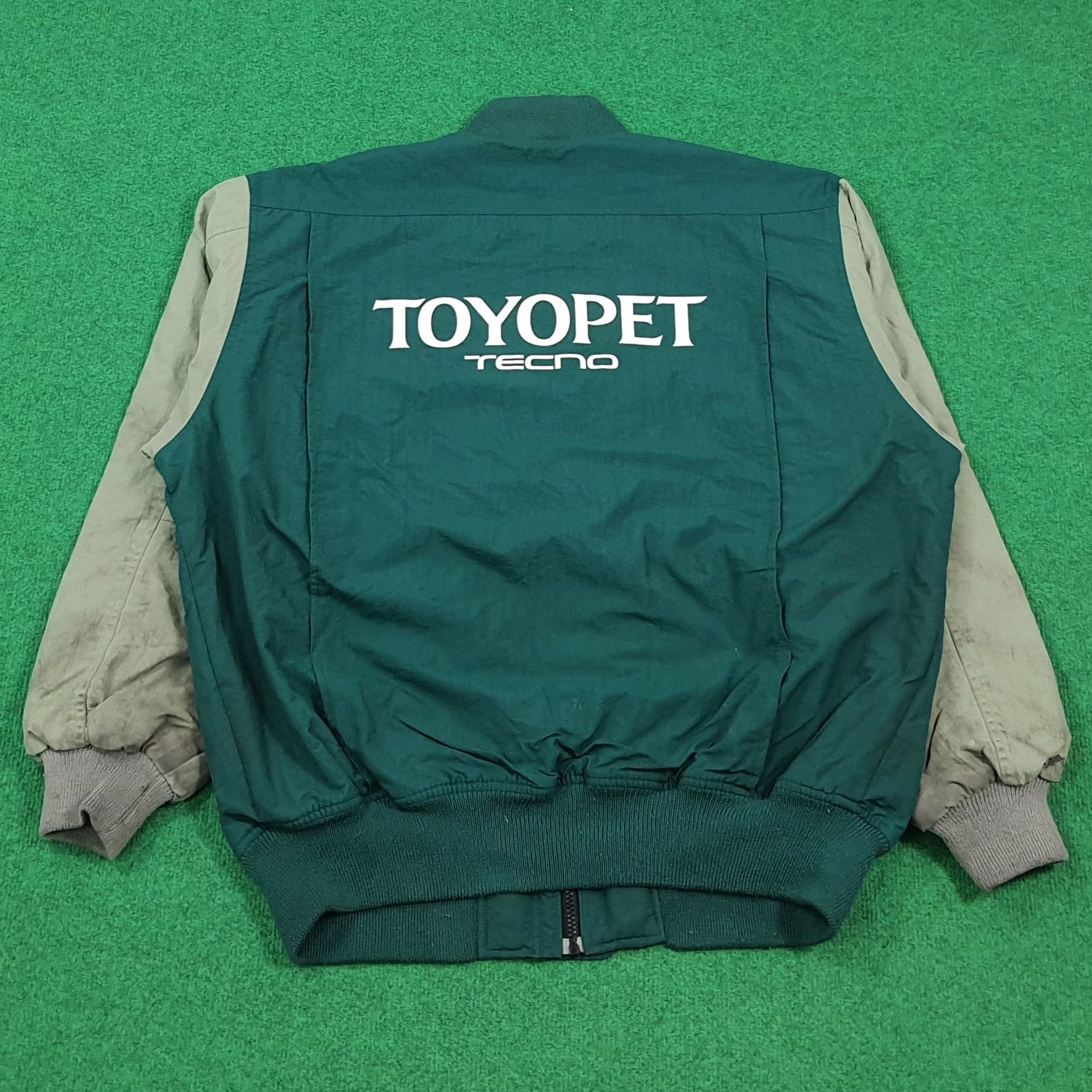 Japanese Brand Vintage Toyota Tecno TRD Mechanic Japan Coach Jacket C309N16 Size US XL / EU 56 / 4 - 1 Thumbnail