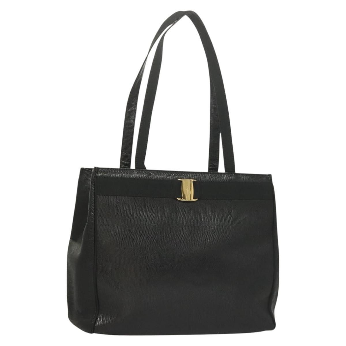 Salvatore Ferragamo Salvatore Ferragamo Vintage Vara Bow Tote Size ONE SIZE - 1 Thumbnail