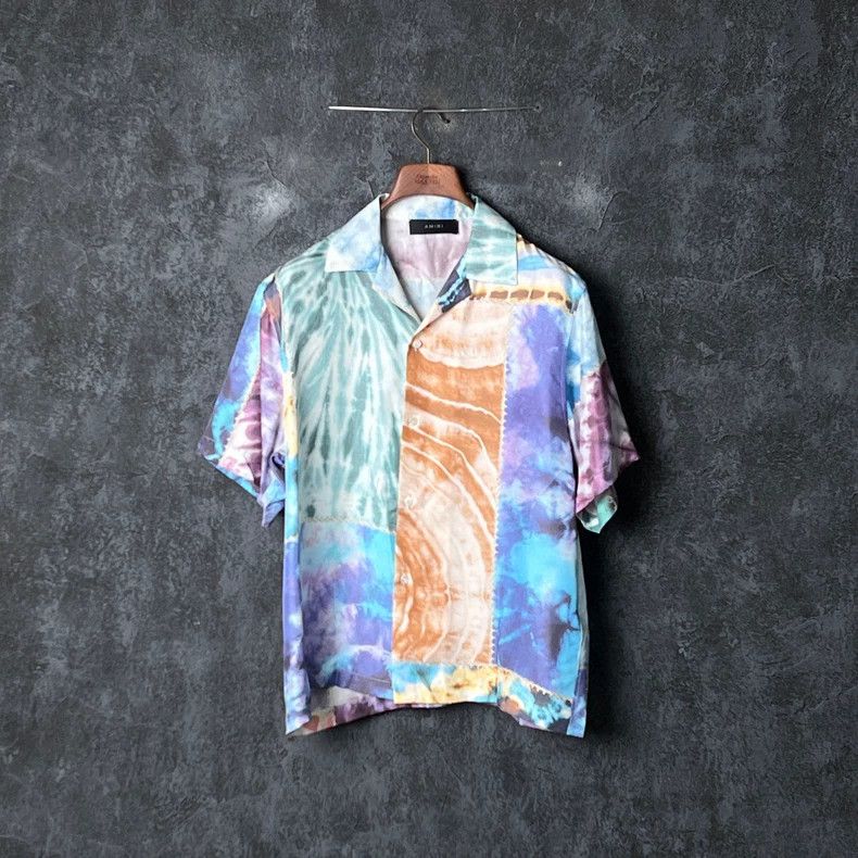Amiri Amiri Colorful multi-element Morus alba silk short-sleeved Size US S / EU 44-46 / 1 - 1 Thumbnail