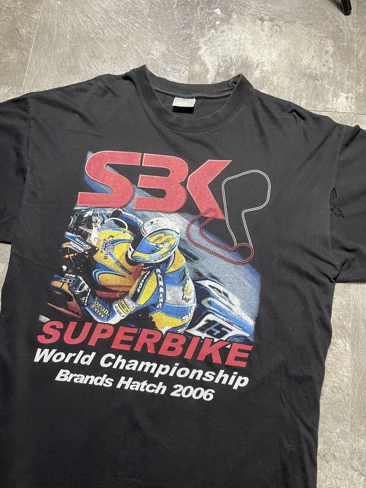 Vintage Vintage 2006 SBK Superbike World Championship T-Shirt XL Size US XL / EU 56 / 4 - 2 Thumbnail