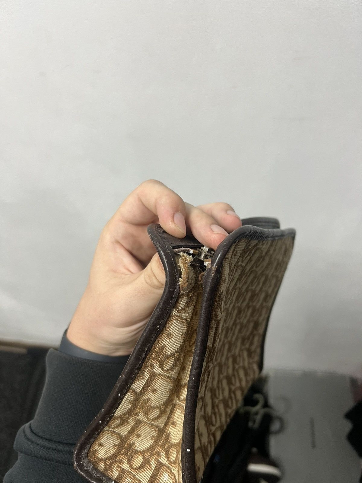 Dior Vintage Brown Monogram Christian Dior Clutch/Bag Size ONE SIZE - 10 Thumbnail