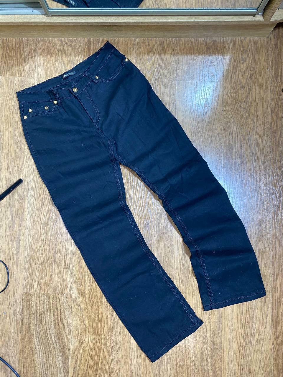Japanese Brand × Vintage Vintage 00s Roberto Cavalli style leopard pants trousers Size 27" / US 4 / IT 40 - 4 Thumbnail