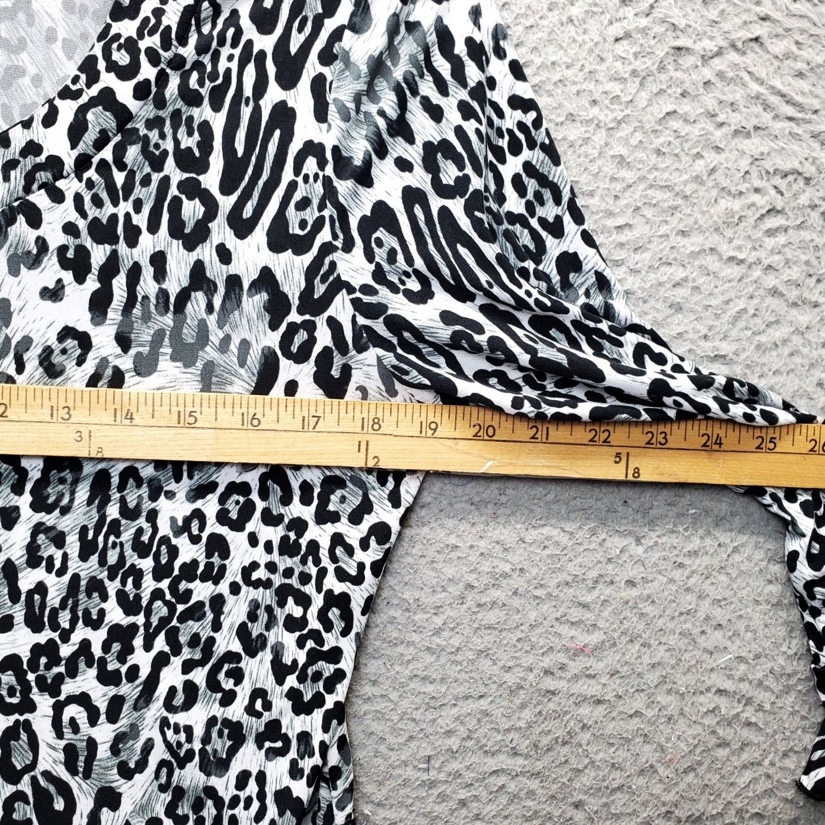 Bell Moonlight Bay Blouse Womens Large Multi Leopard Print Bell Sleeve Round Neck Shirt Size L / US 10 / IT 46 - 6 Thumbnail
