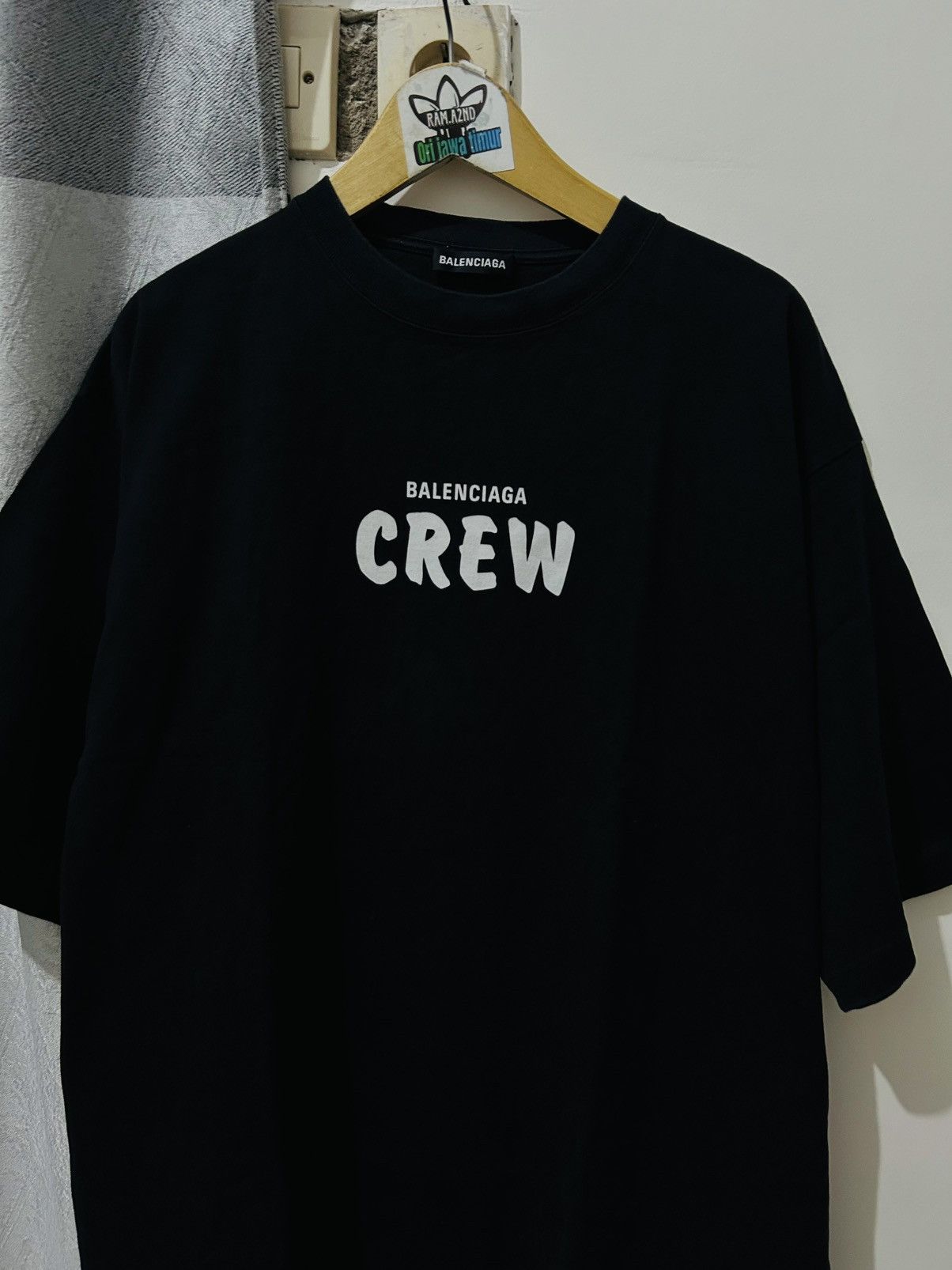 Balenciaga Balenciaga Crew Boxy Oversized Tee Size US L / EU 52-54 / 3 - 2 Thumbnail