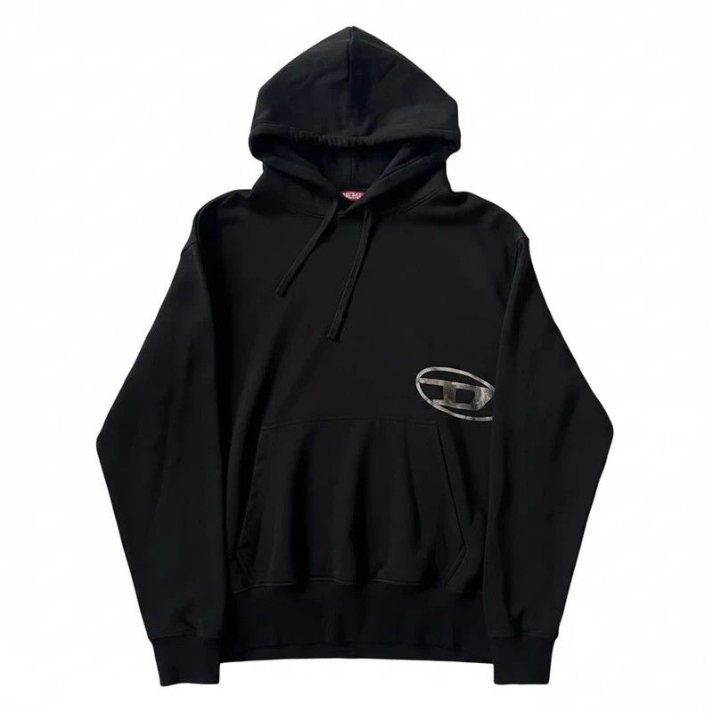 Diesel Diesel Oval D Logo Hoodie Size US XL / EU 56 / 4 - 1 Thumbnail