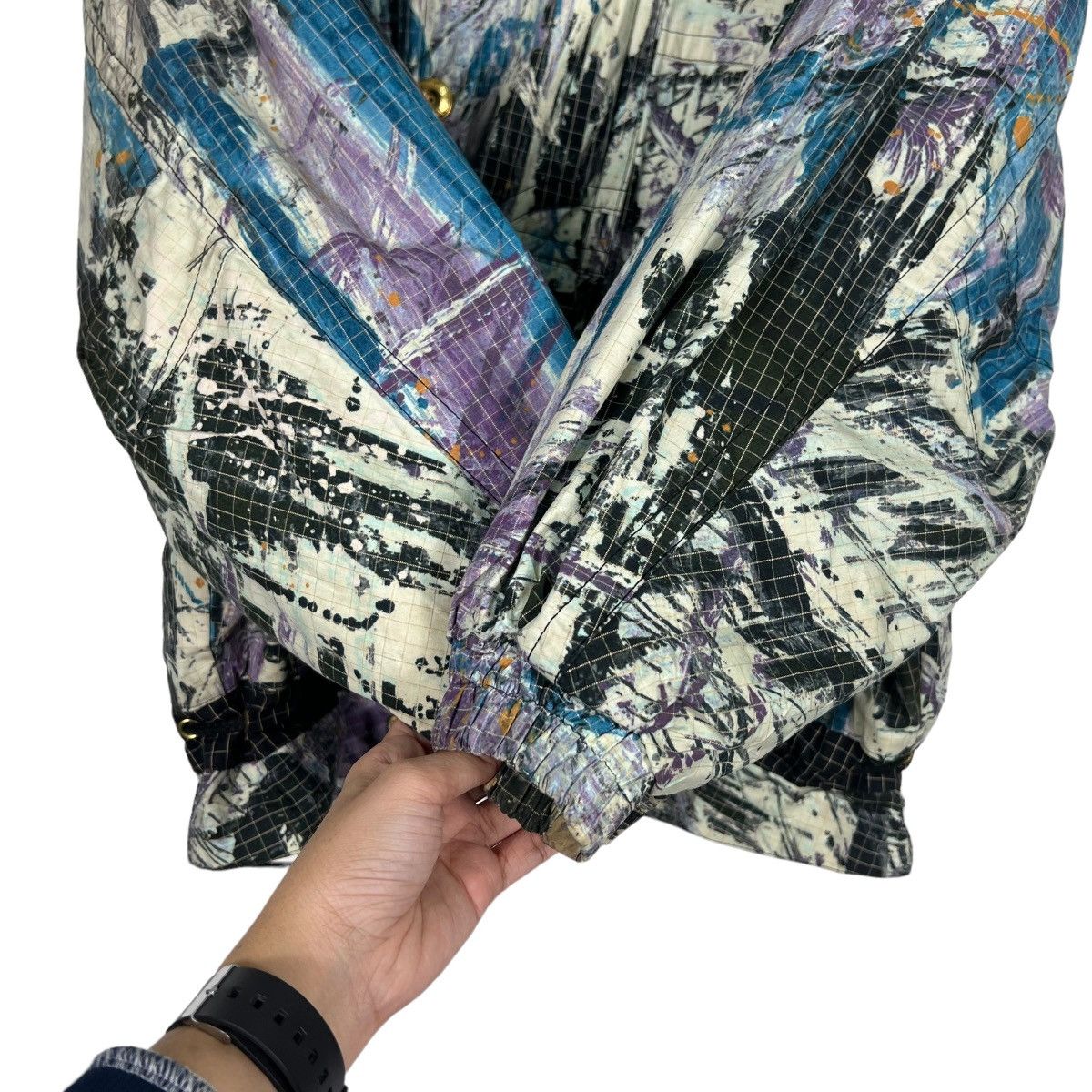 Descente 90s VINTAGE DESCENTE PAIN SPLASH ASTROS BOMBER JACKET Size US L / EU 52-54 / 3 - 13 Thumbnail