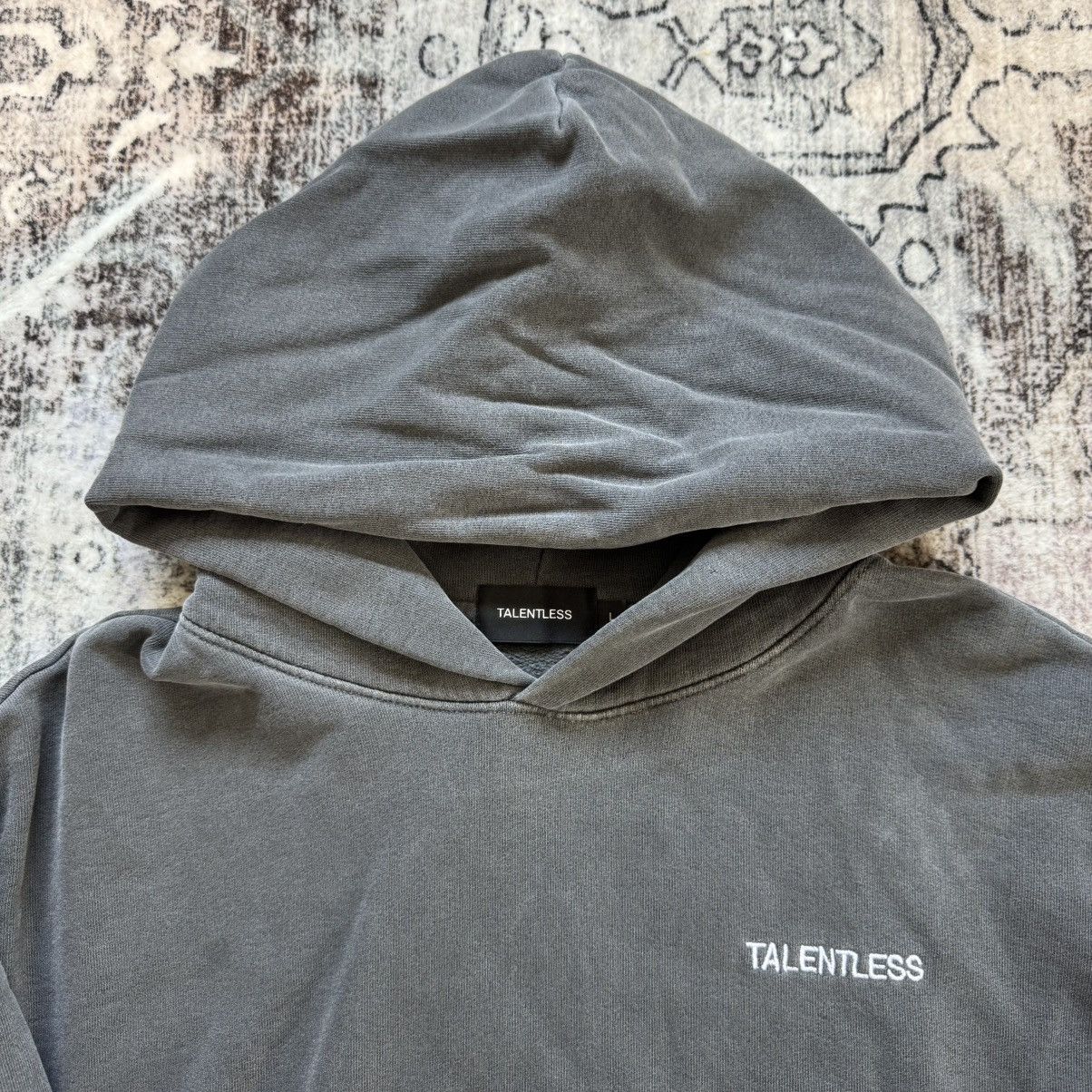 Talentless Talentless Circle Logo Hoodie Steel Grey Size US L / EU 52-54 / 3 - 4 Thumbnail