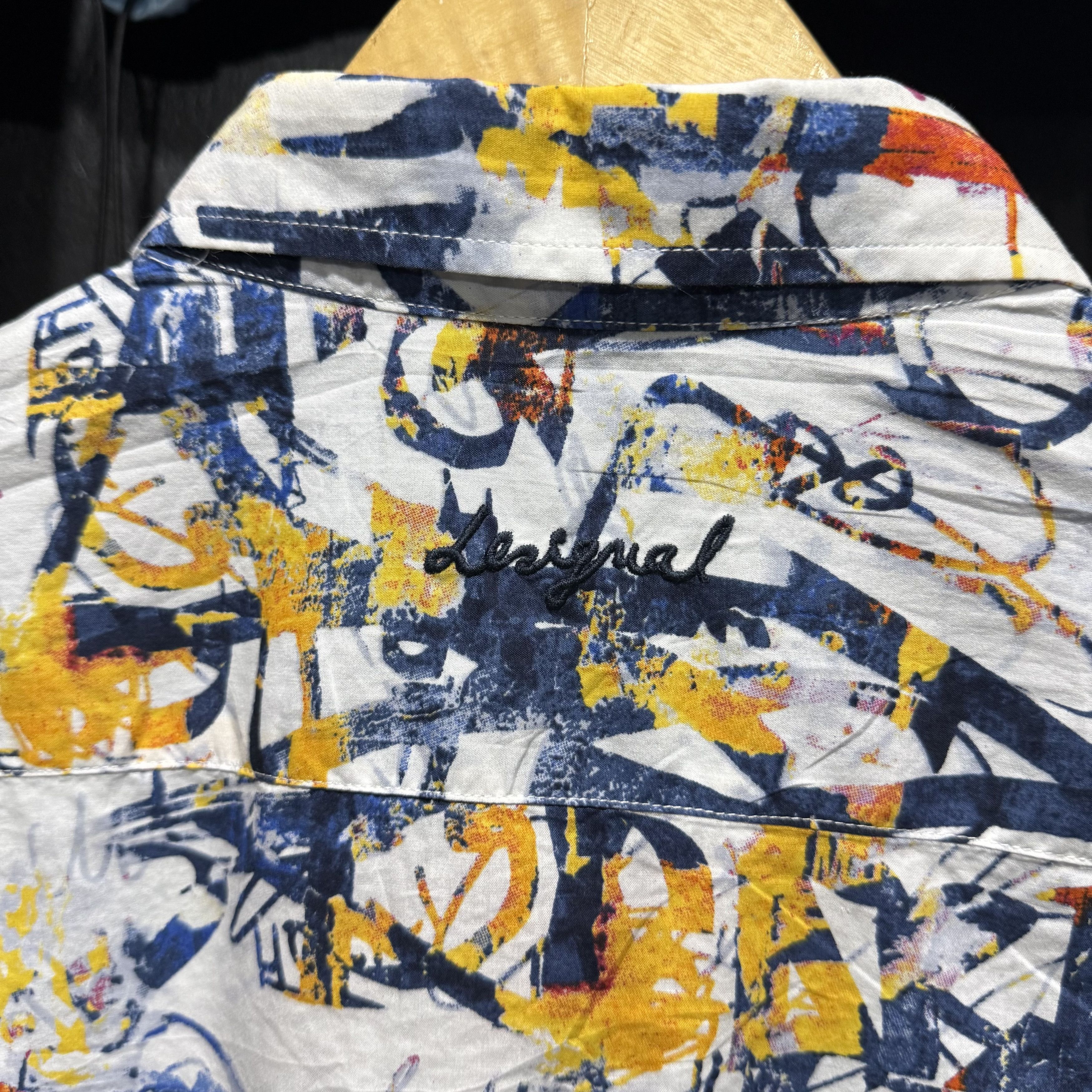 Desigual Desigual Art Slim Shirt Size US XL / EU 56 / 4 - 4 Thumbnail