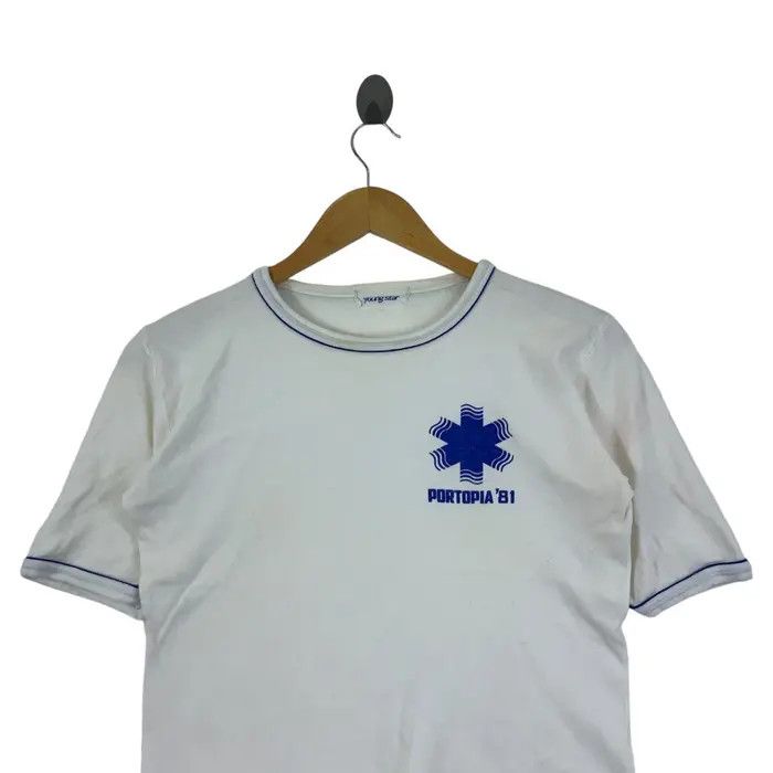 Vintage Vintage 1981 PORTOPIA JAPAN EXHIBITION Tee Shirt Size XS / US 0-2 / IT 36-38 - 2 Thumbnail