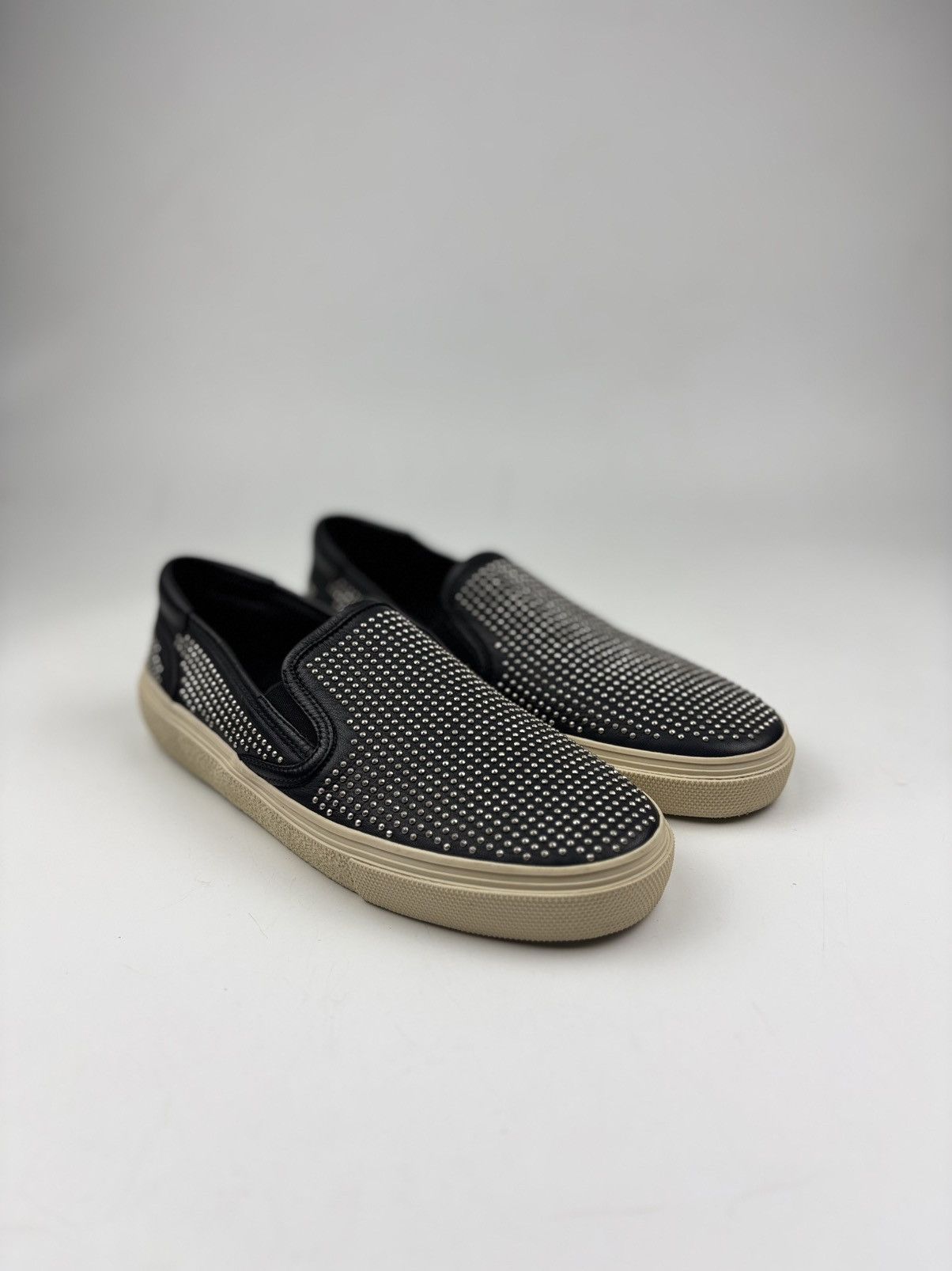 Saint Laurent Paris Saint Laurent Studded Slip on Sneakers Size US 6.5 / EU 39-40 - 1 Thumbnail
