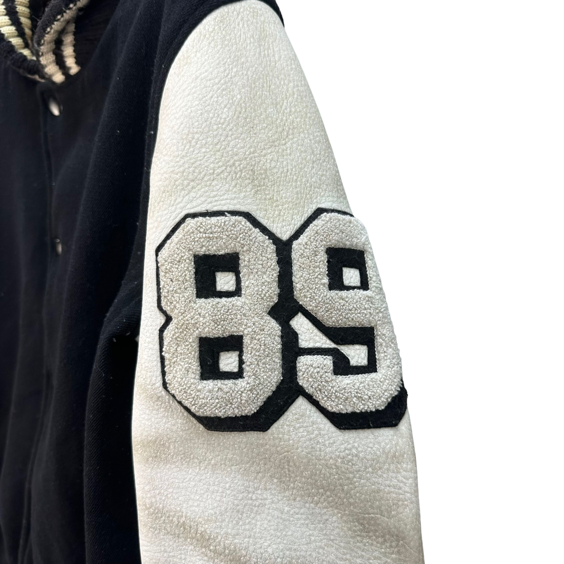 Japanese Brand PEARLY GATES WOOL LEATHER VARSITY JACKET #8180-209 Size US M / EU 48-50 / 2 - 12 Thumbnail