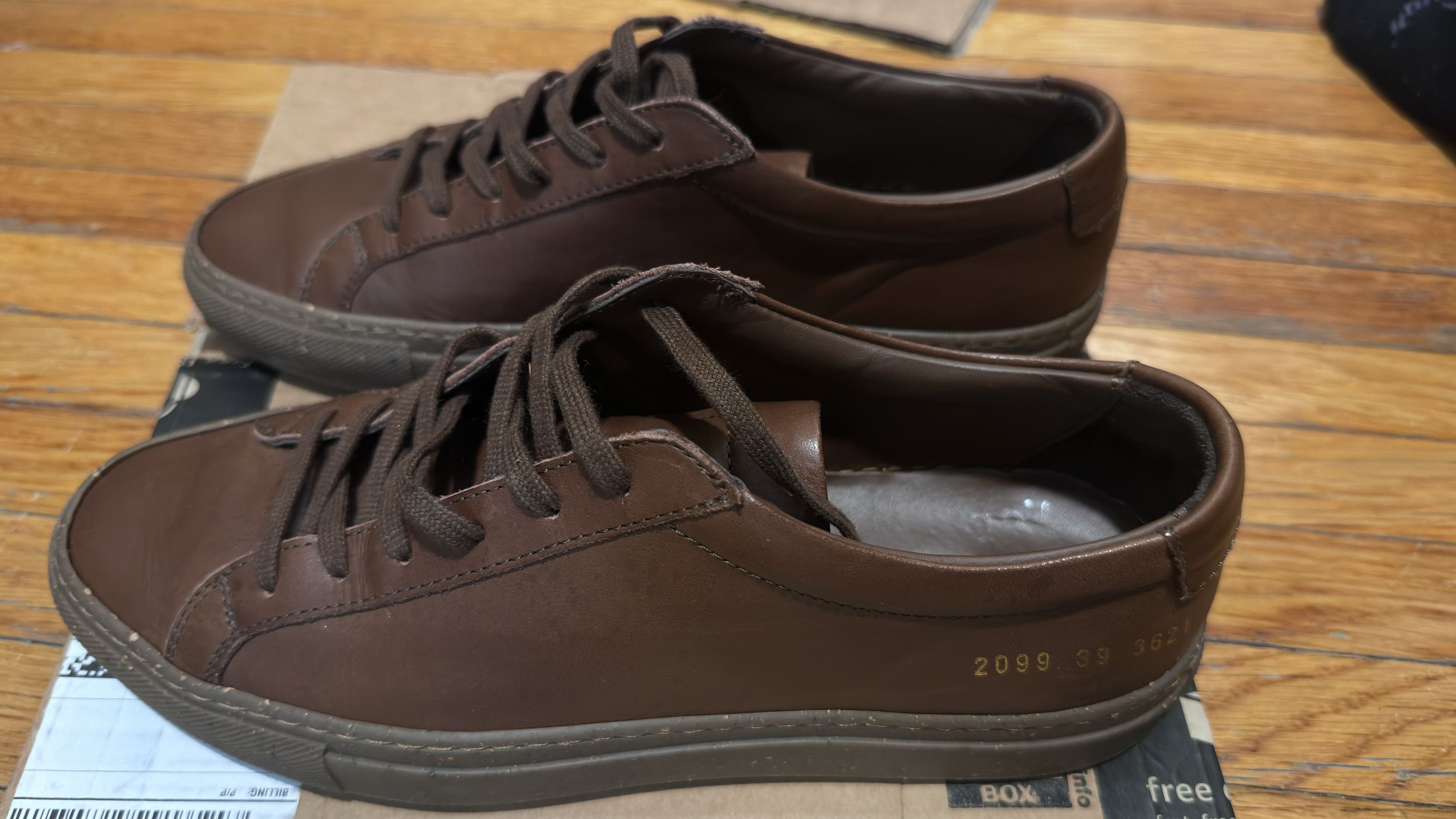 Common Projects Common Projects Original Achilles Sneaker Men Brown with Box Size US 6.5 / EU 39-40 - 3 Thumbnail