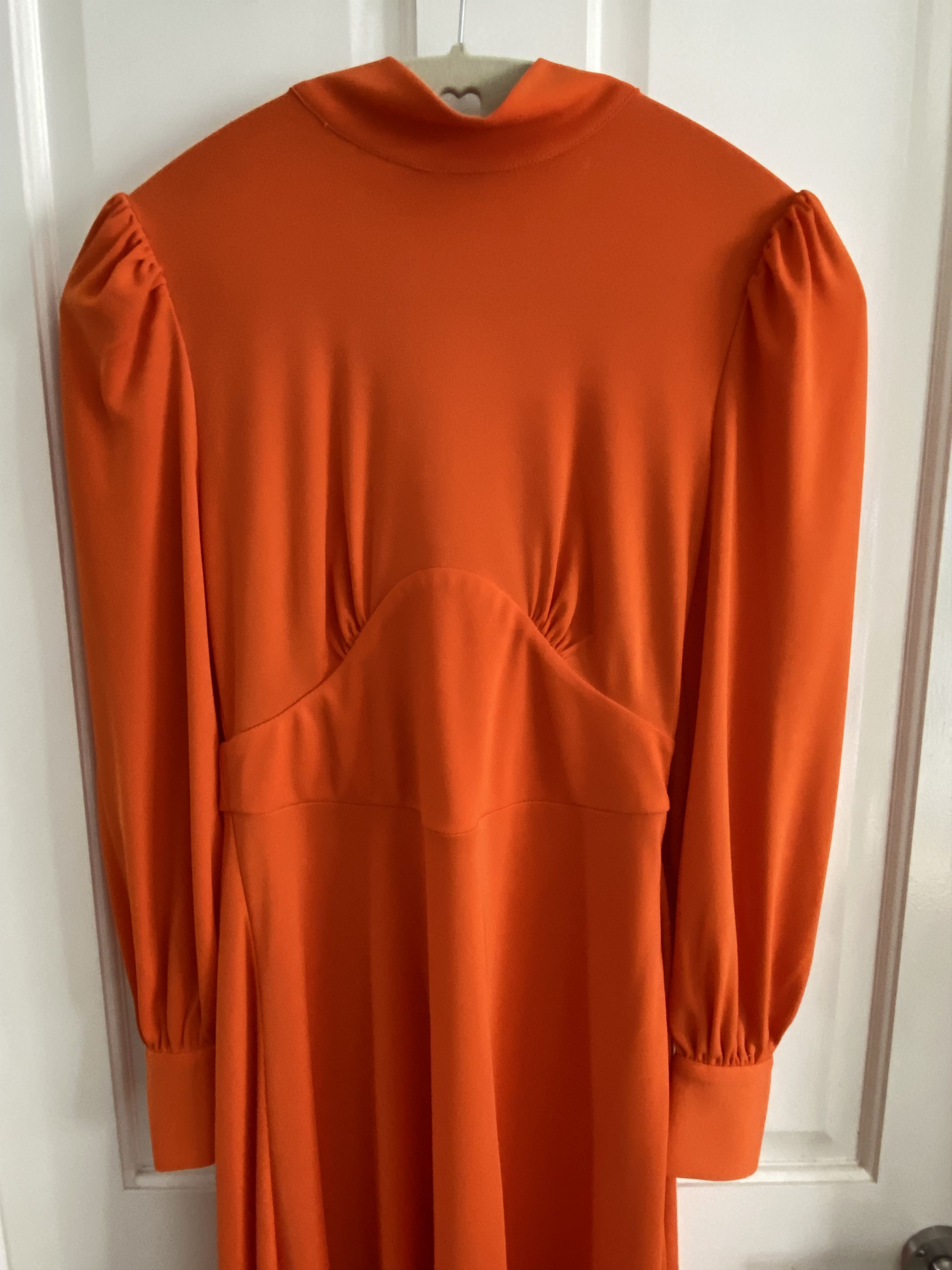 Karen Millen Orange funnel neck orange dress Size S / US 4 / IT 40 - 11 Thumbnail