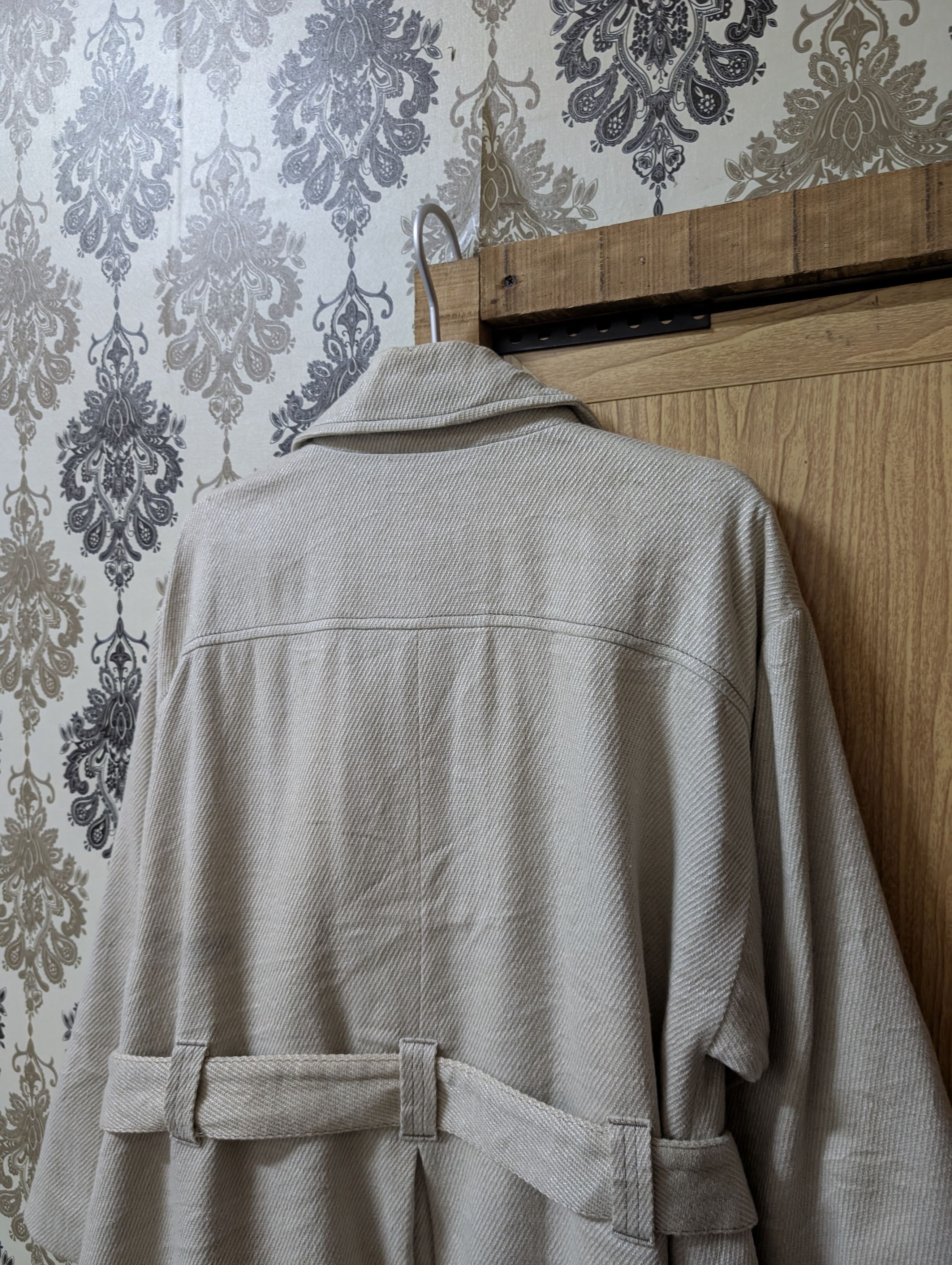 Diesel Vintage Diesel Artisanal Cotton Belted Jacket Wrap Coat Size M / US 6-8 / IT 42-44 - 7 Thumbnail