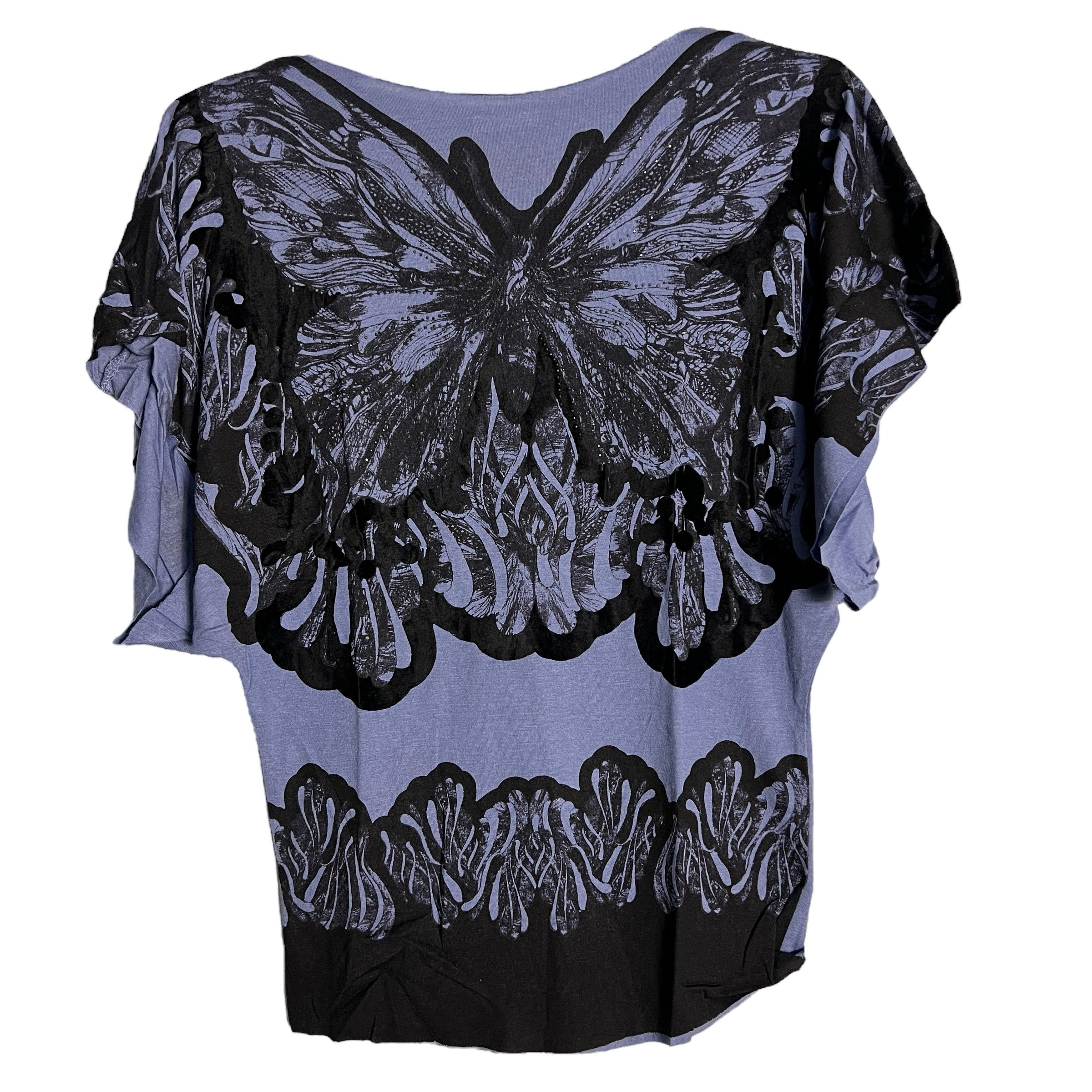 🔥RARE🔥Miu Miu Prada Butterfly Women Shirt