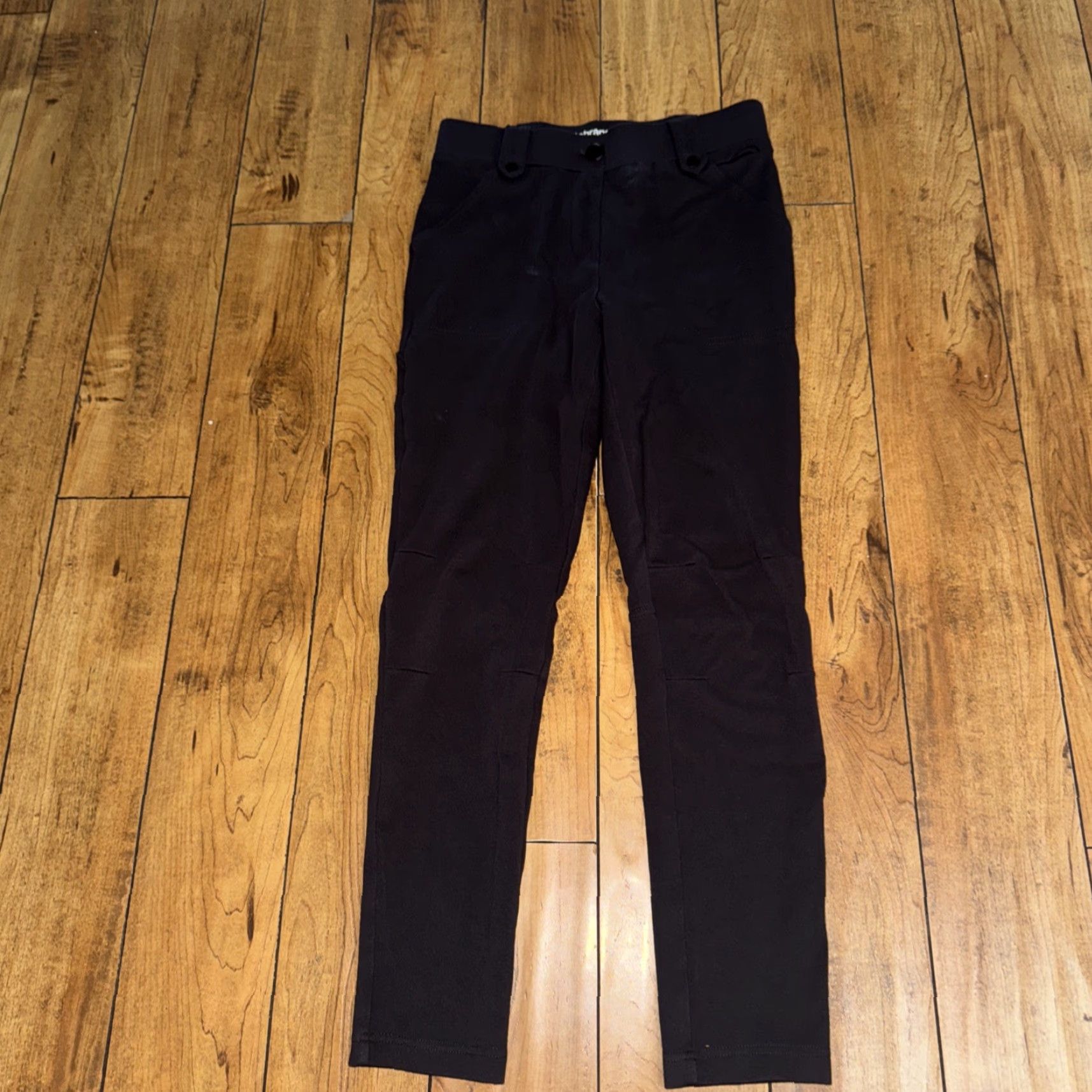 Vintage VINTAGE Betabrand Women’s Pants Grey Small 26x25 Dress Pants Womens Shoes? Size 28" / US 6 / IT 42 - 3 Thumbnail