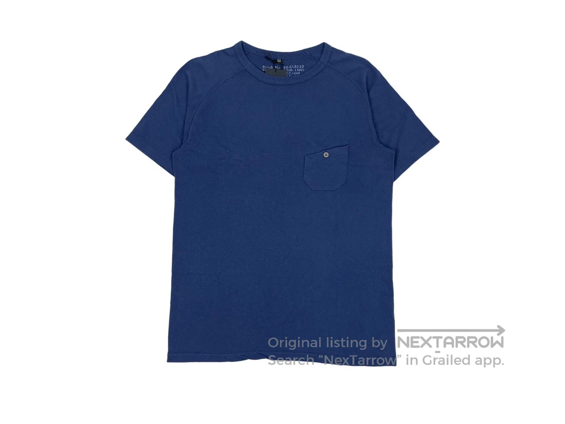 Nigel Cabourn Nigel Cabourn Deep Blue Pocket Short Sleeve Size US S / EU 44-46 / 1 - 1 Thumbnail