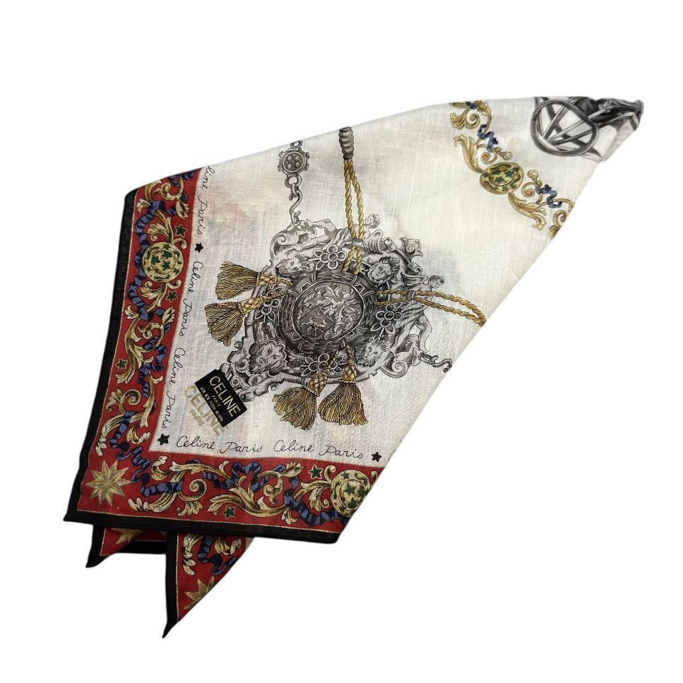Celine 🔥 Handkerchief | Neckerchief | Bandana | Pocket-square Size ONE SIZE - 2 Thumbnail
