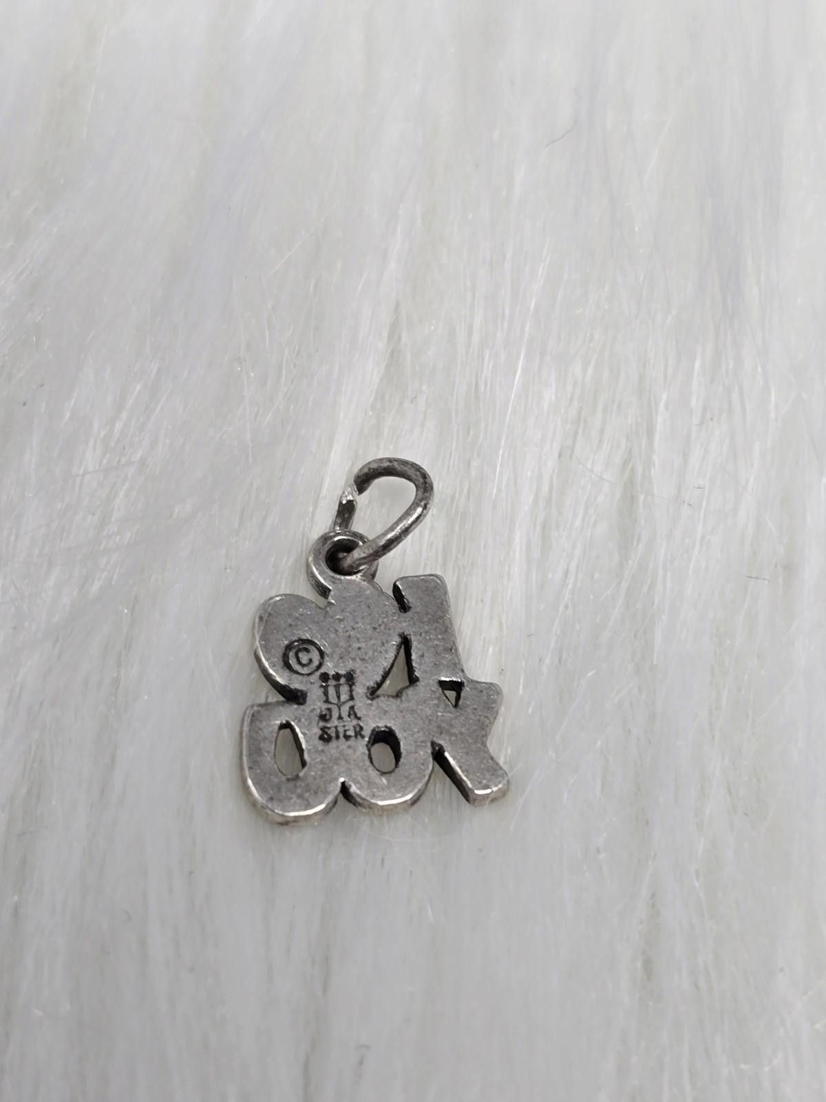 Other James Avery 925 Sterling Silver I Love You Heart Charm Size ONE SIZE - 2 Thumbnail