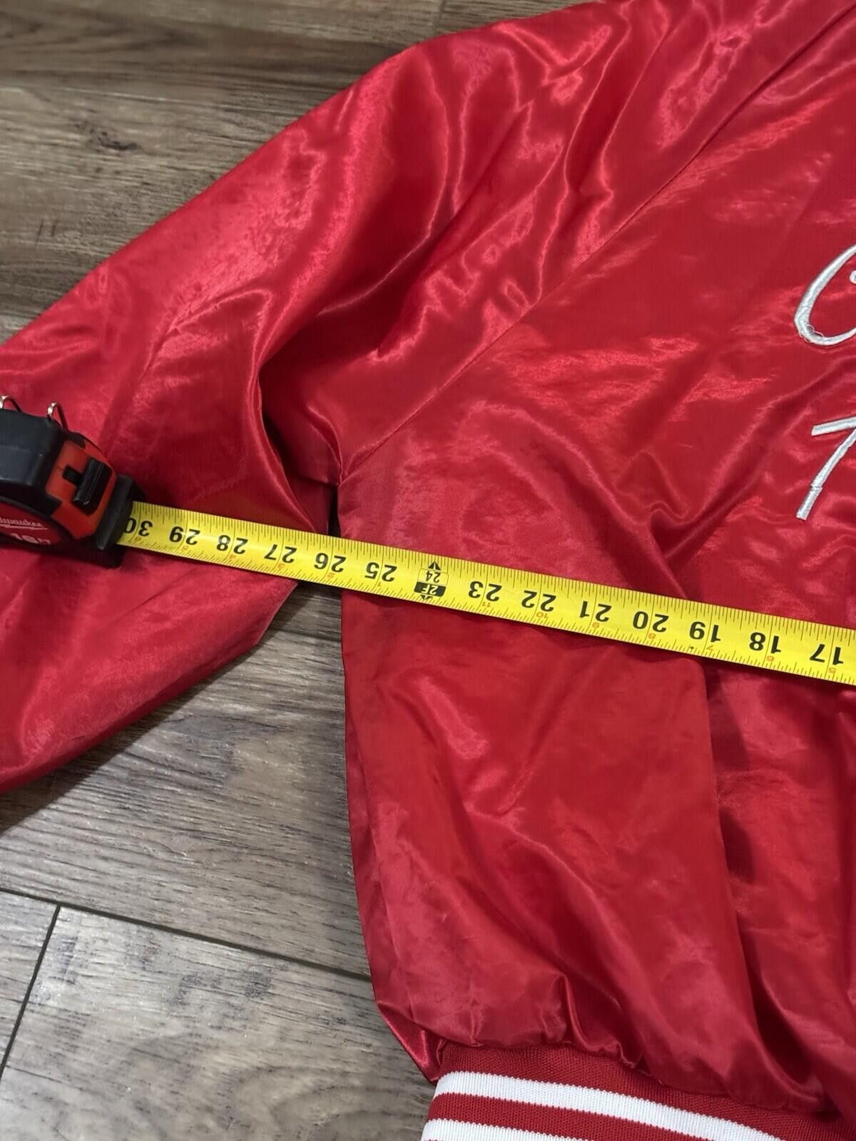 Other Vintage 70s 80s Trucking Red Satin Bomber Snap Jacket XXL Size US XXL / EU 58 / 5 - 9 Thumbnail