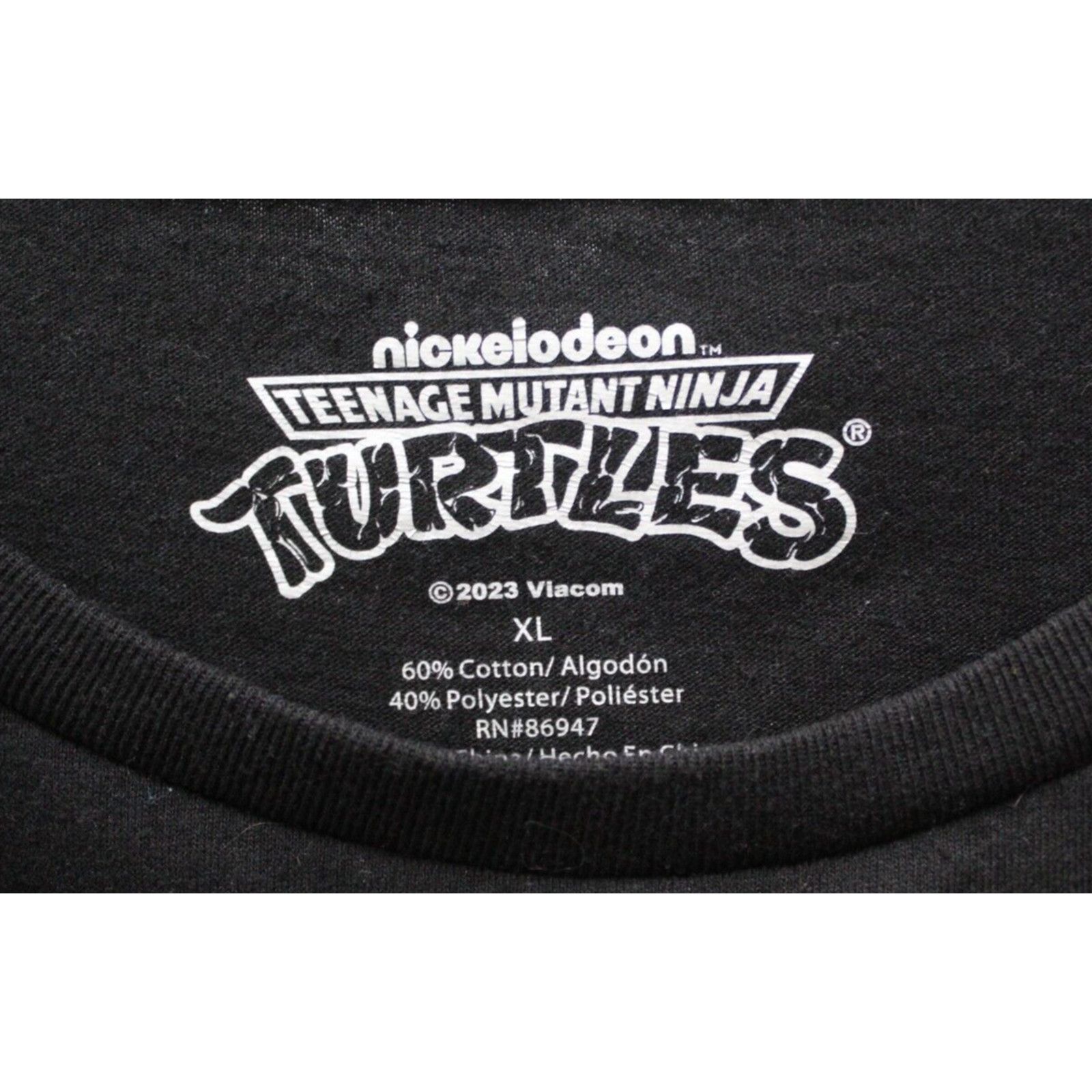 Nickelodeon Teenage Mutant Ninja Turtles T Shirt Wrap Around Graphic XL Size US XL / EU 56 / 4 - 6 Thumbnail