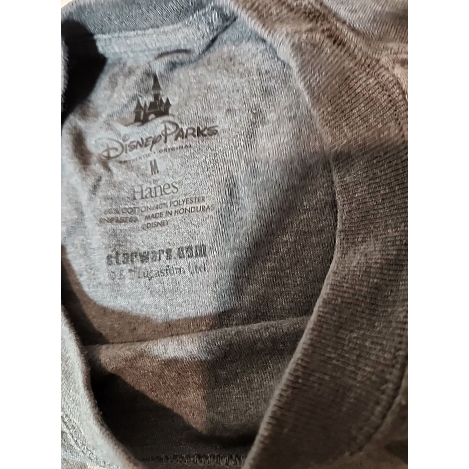 Disney Disney Shirt Mens Medium Star Wars Princess Leia Tee Top Gray I Love You Quote Size US M / EU 48-50 / 2 - 4 Thumbnail