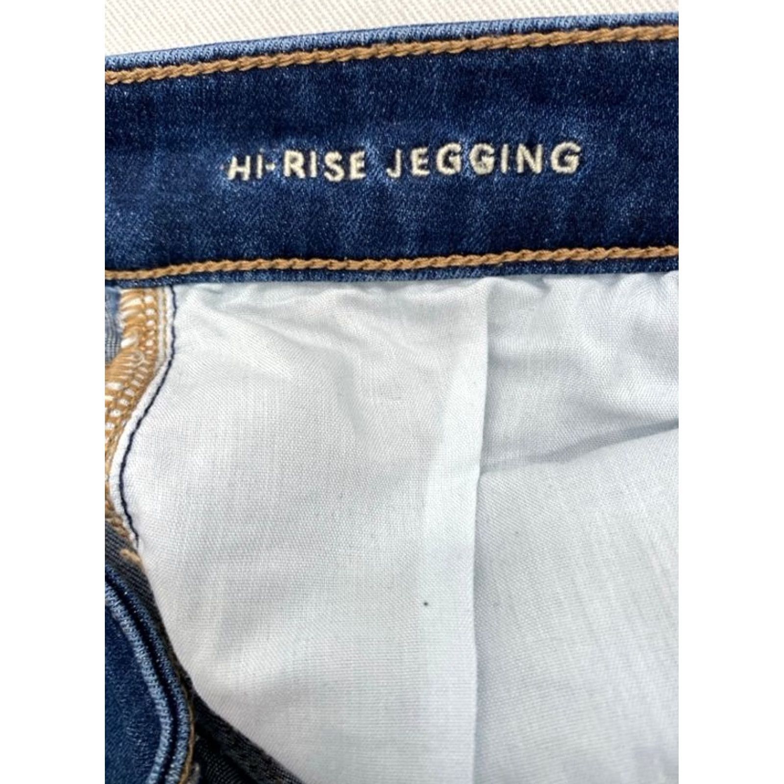 American Eagle Outfitters VINTAGE American Eagle Jeans 6 Short Blue Denim Ankle Stretch 29x27 Womens Size 28" / US 6 / IT 42 - 6 Thumbnail
