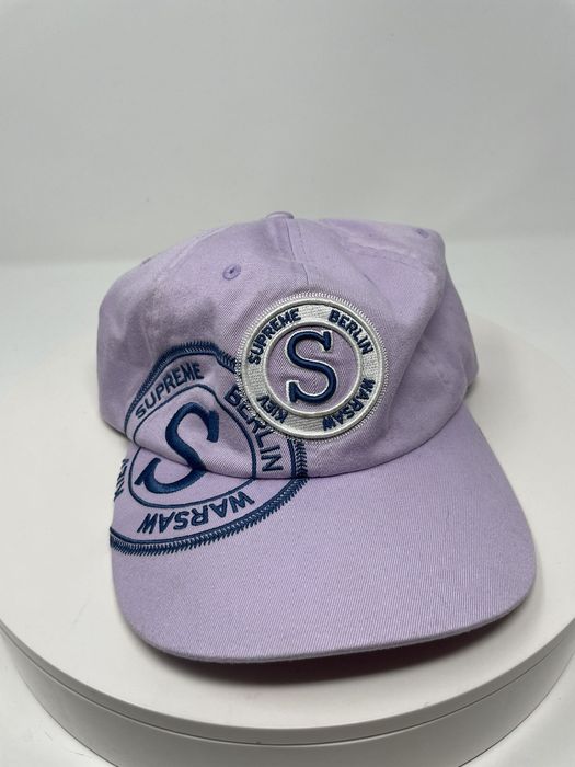 Supreme Supreme stamp 6 pannel hat | Grailed