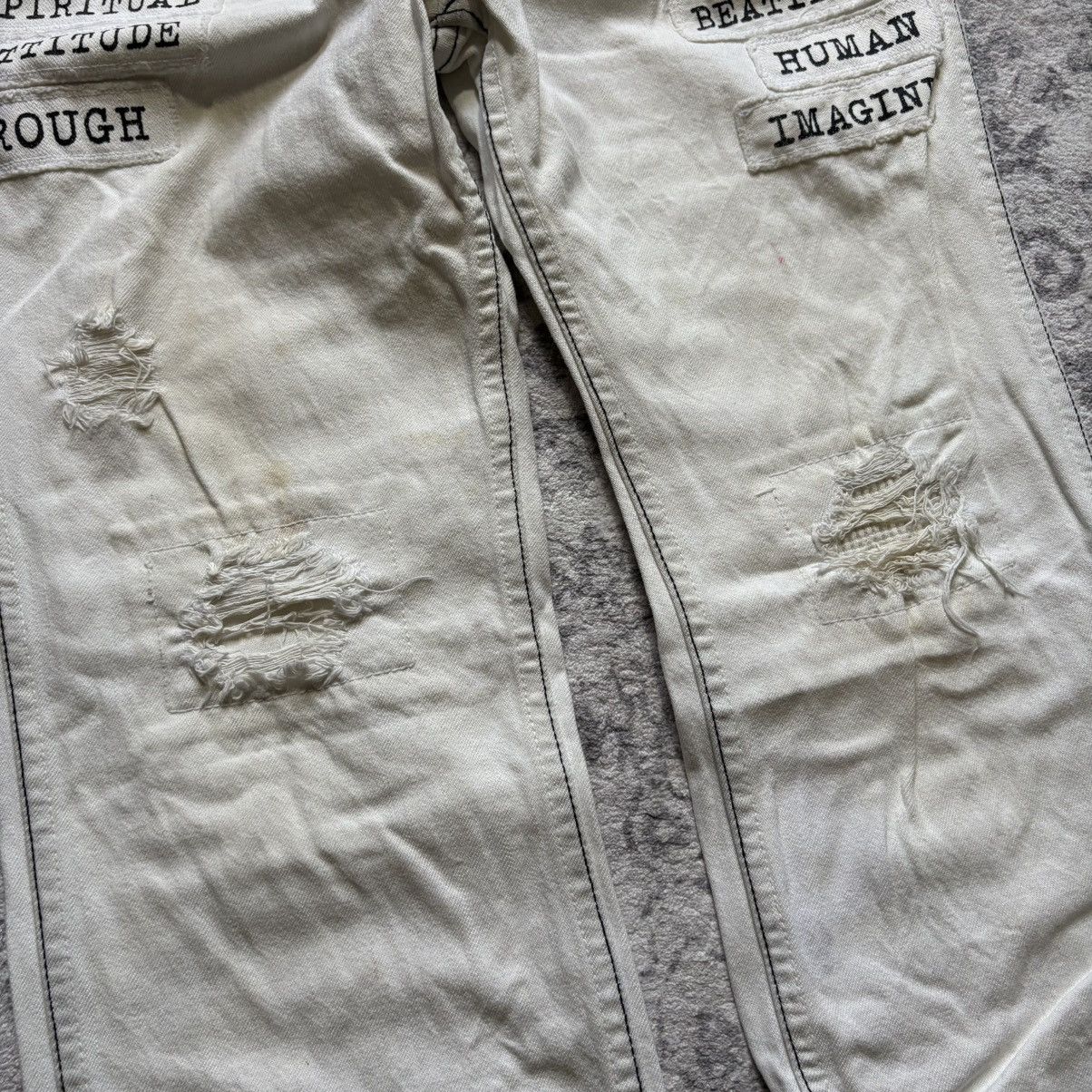Number (N)ine Number (N)ine SS02 Modern Age Poem Patchwork Jeans | Size 2 Size US 30 / EU 46 - 4 Thumbnail