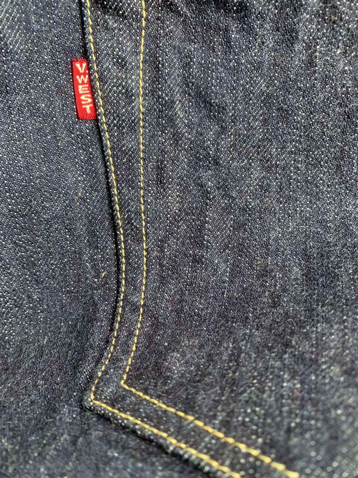 Freewheelers FREEWHEELERS S601XX 1944-45 WWII Raw Straight Jeans Size US 36 / EU 52 - 4 Thumbnail