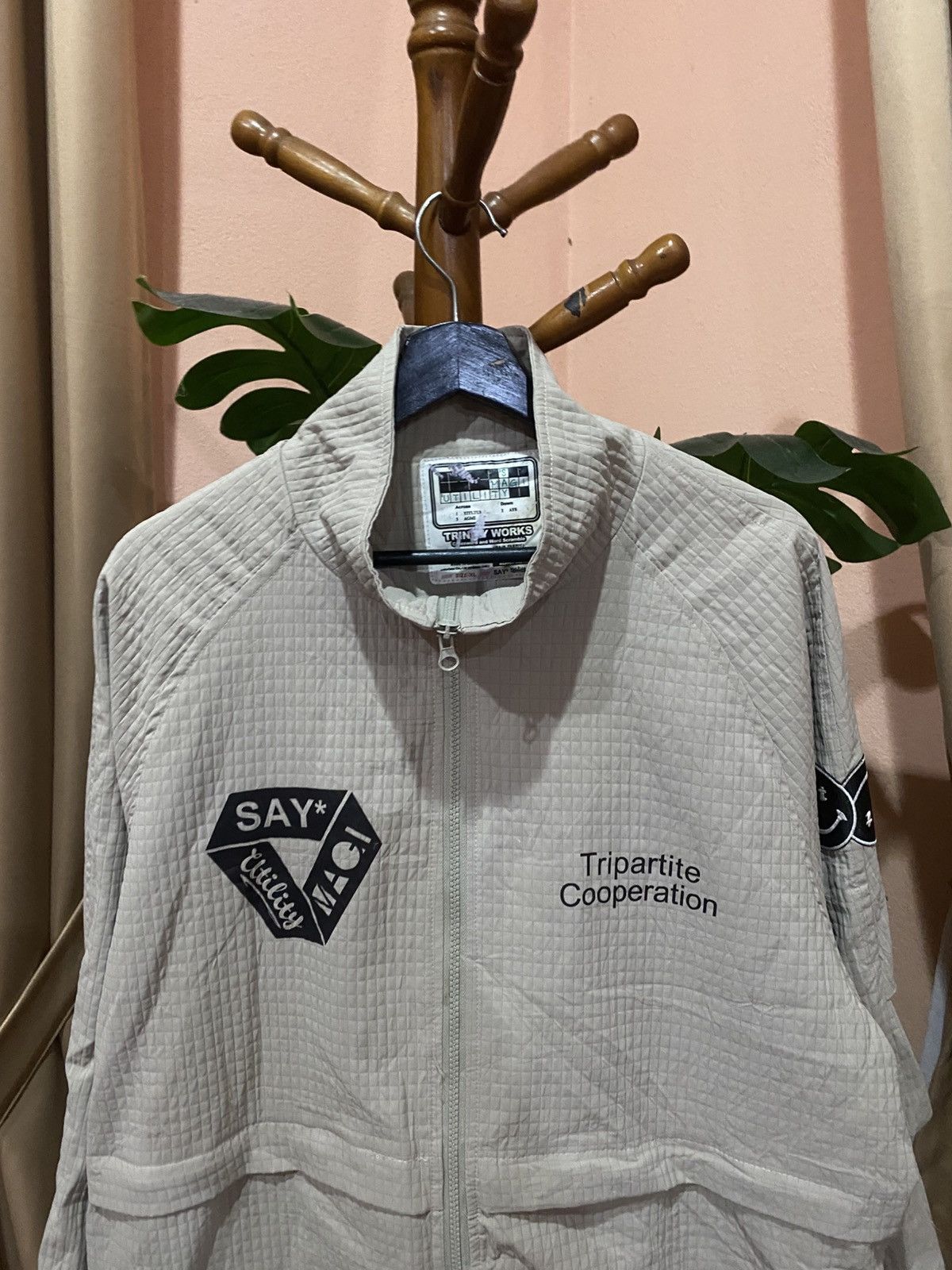 Trinity The Label Trinity Works Utility Jacket – “Tripartite Cooperation” Size US XL / EU 56 / 4 - 4 Thumbnail