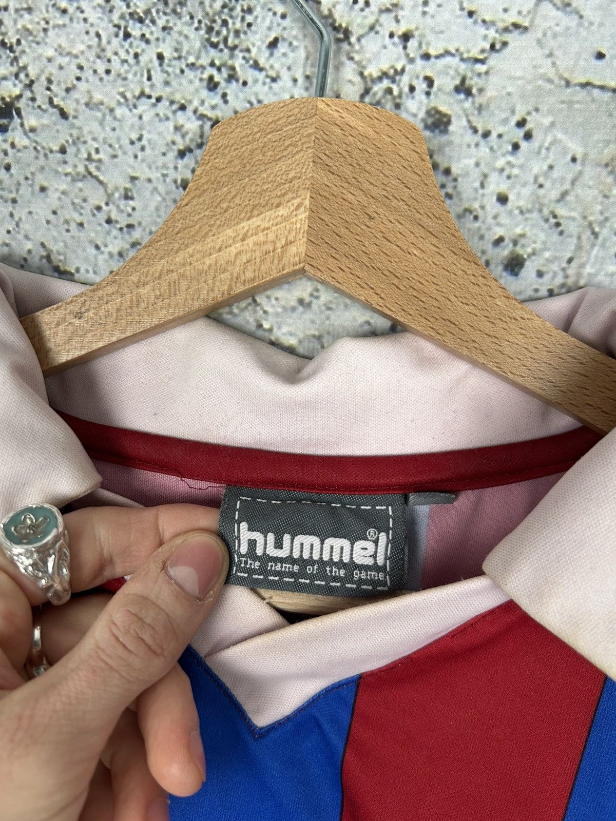 Hummel Vintage Tibet Hummel Soccer Jersey Football Rare Sport Size US L / EU 52-54 / 3 - 7 Thumbnail