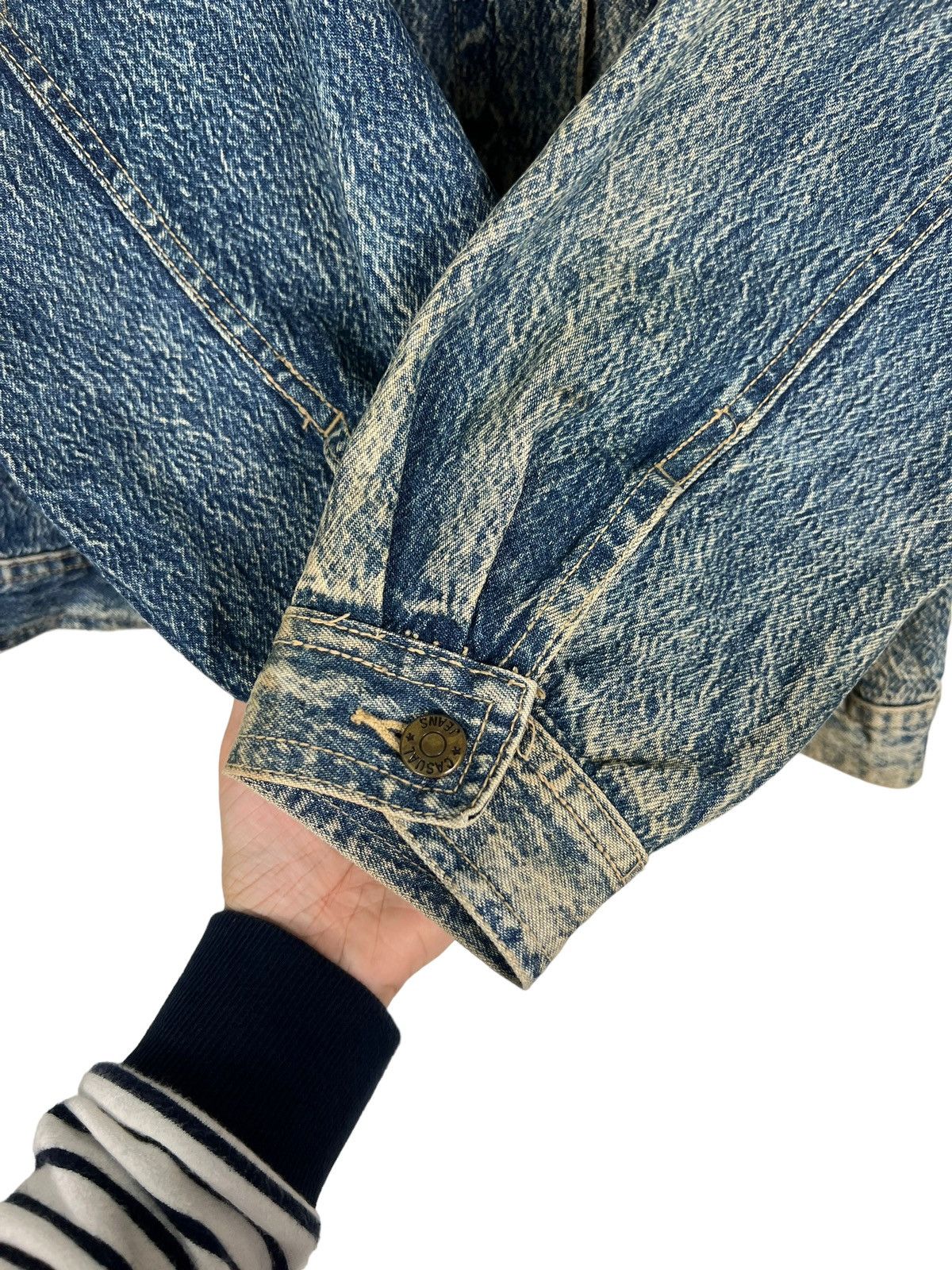 Japanese Brand 🔥 VERY RARE DYED TRUCKER DENIM JACKET Size US M / EU 48-50 / 2 - 12 Thumbnail