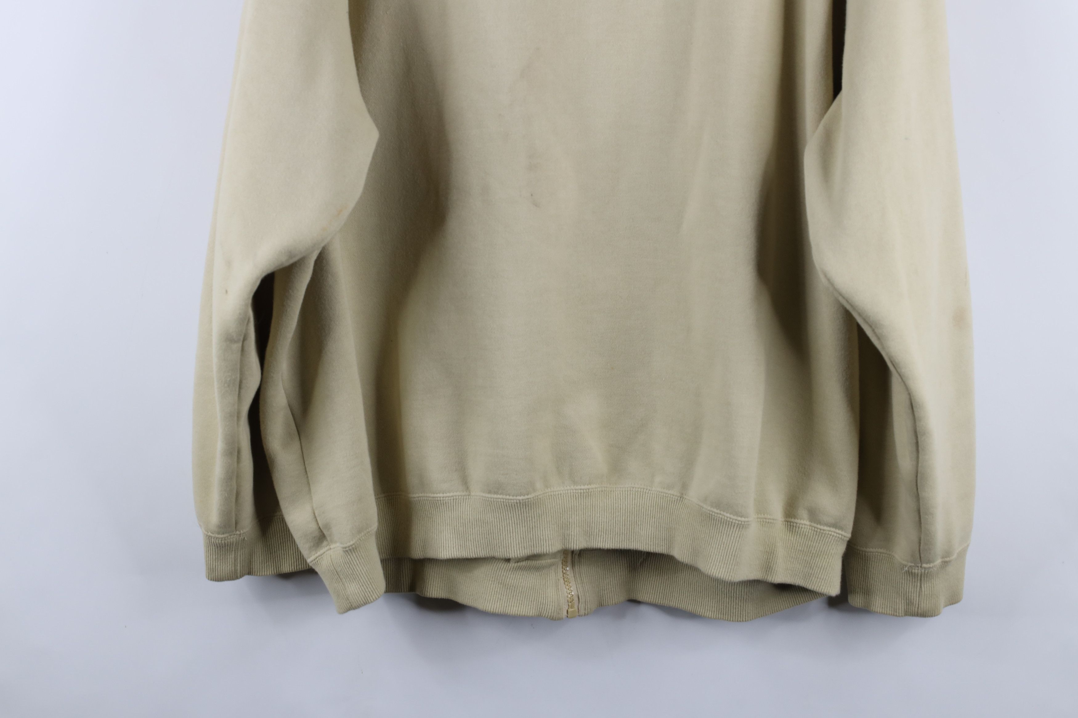 Vintage Vintage 90s Streetwear Maine Full Zip Hoodie Sweatshirt Size US XXL / EU 58 / 5 - 16 Thumbnail