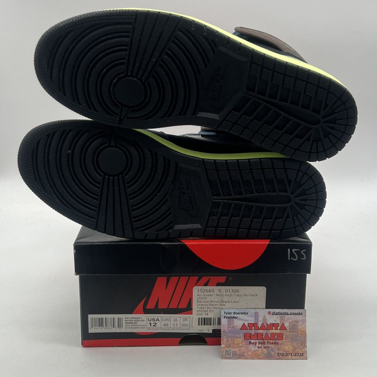 Nike Air Jordan 1 high Tokyo bio hack Size US 12 / EU 45 - 7 Thumbnail