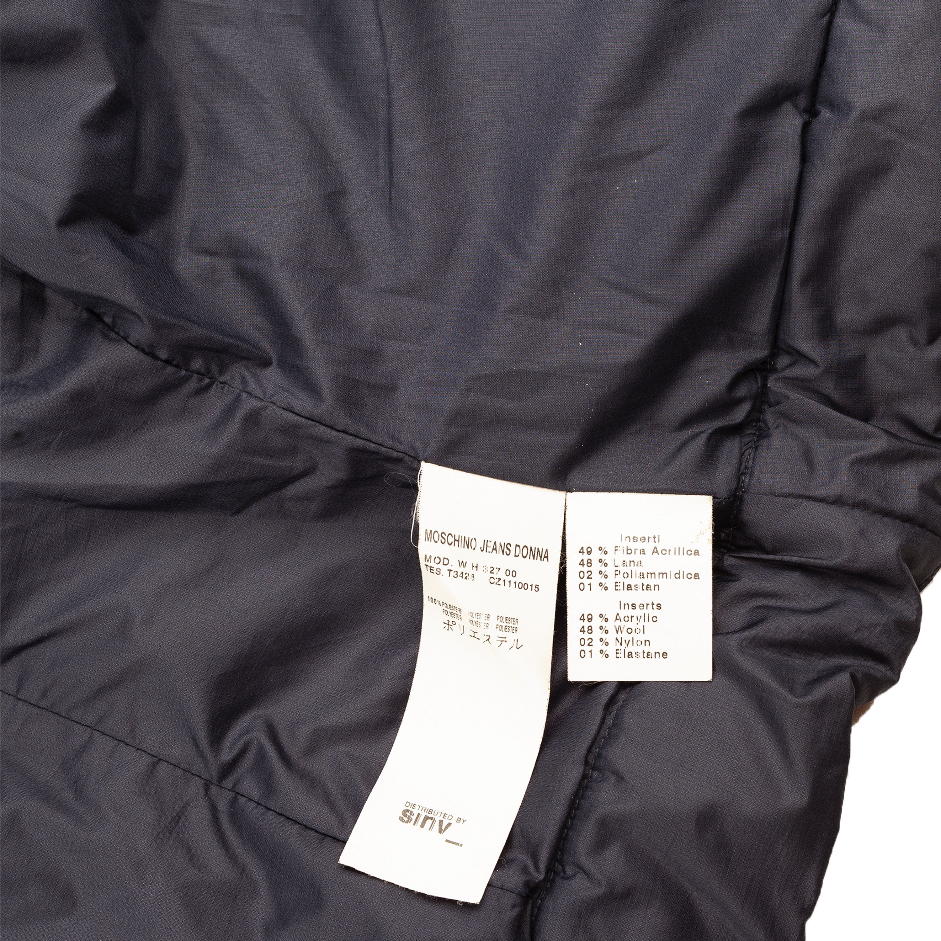 Moschino Moschino Union Jack UK Vintage Light Puffer Jacket (M) Size US M / EU 48-50 / 2 - 6 Thumbnail
