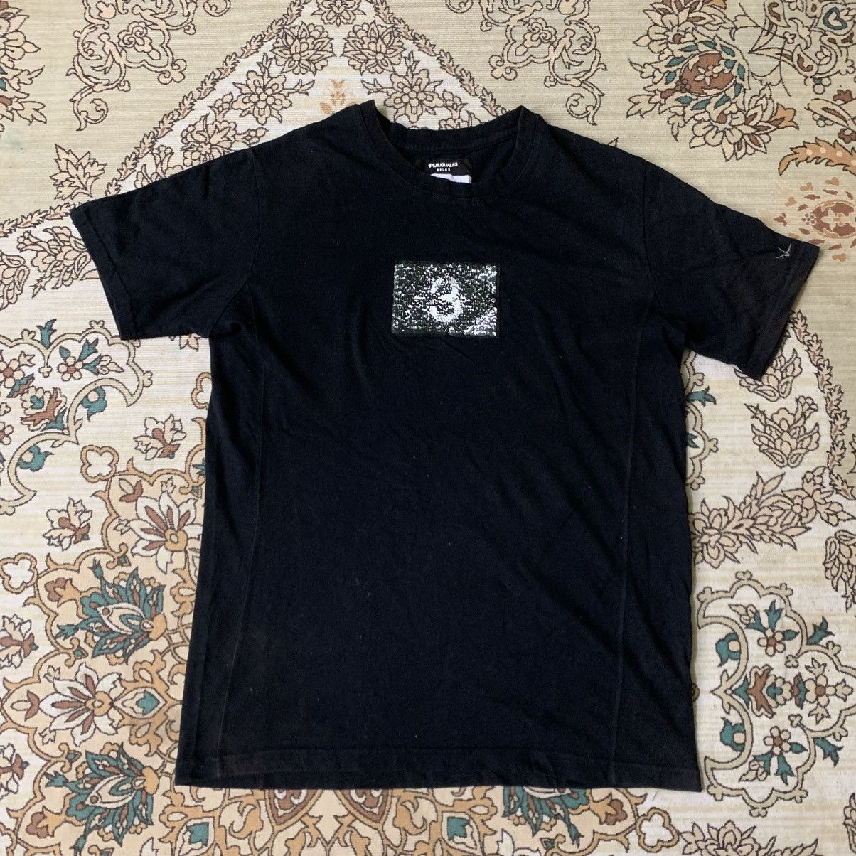 Designer RARE 1PIU1UGUALE3 RELAX ❌ KAPPA BIG LOGO T-SHIRT BLACK Size US M / EU 48-50 / 2 - 1 Thumbnail