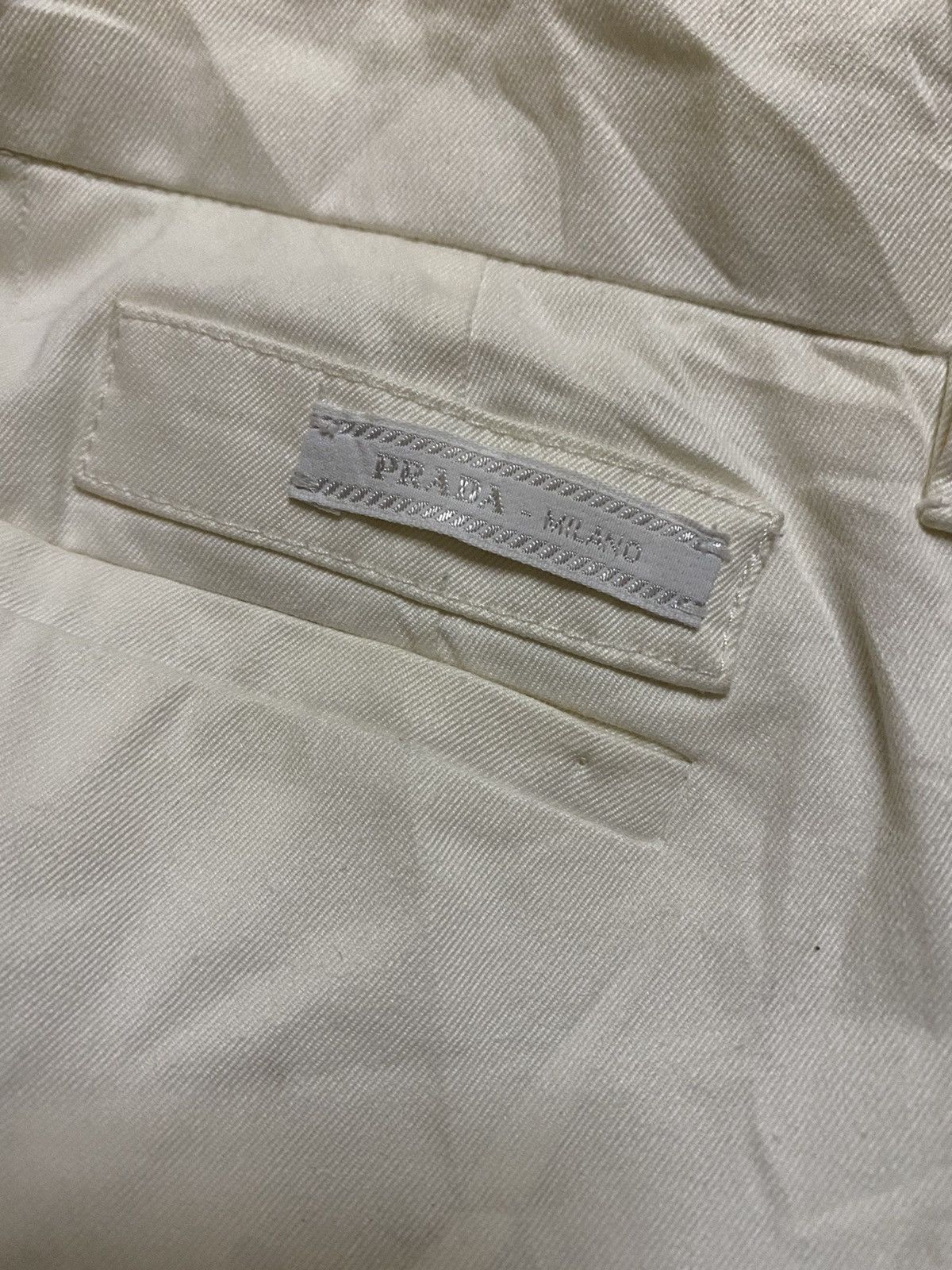 Prada 💥Prada Milano Chino Pant Size 26" / US 2 / IT 38 - 8 Thumbnail