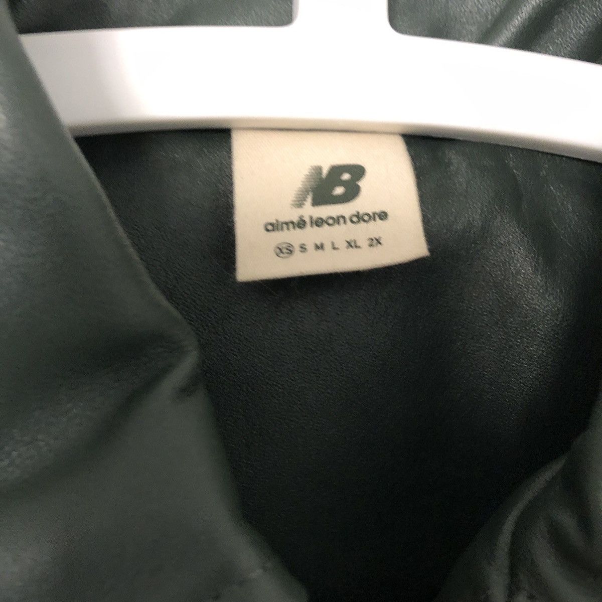 Aime Leon Dore × New Balance ALD x New Balance Sonny Leather Tournament Jacket XS Size US XS / EU 42 / 0 - 7 Thumbnail
