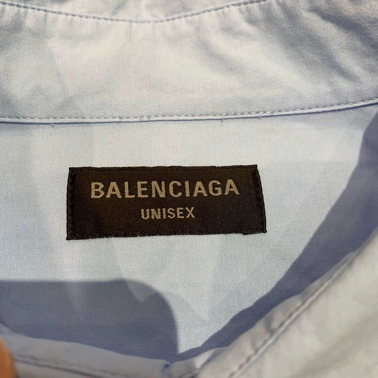 Balenciaga Balenciaga SS23 blue printed graffiti shirt jacket-2505 Size US M / EU 48-50 / 2 - 5 Thumbnail