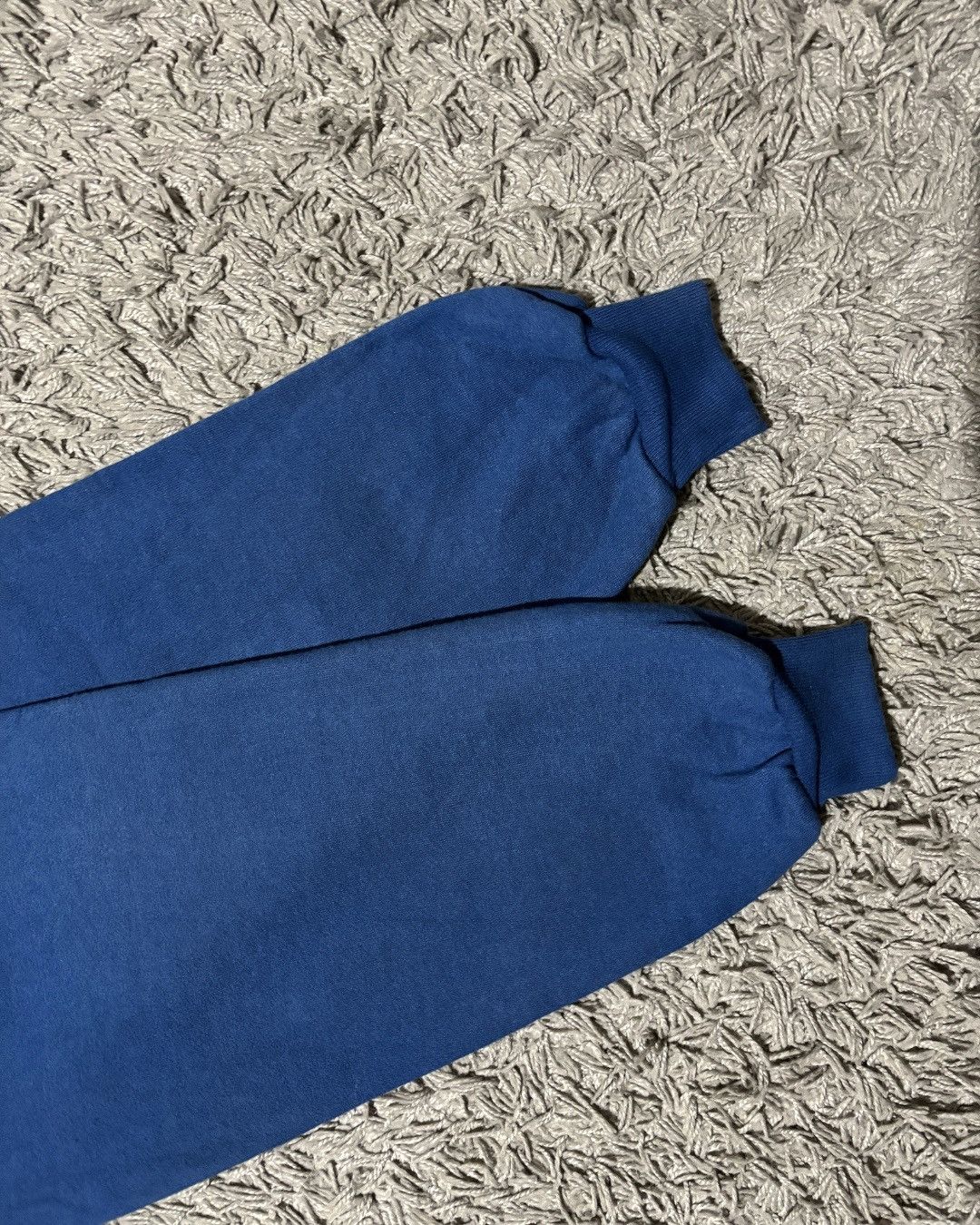 Russell Athletic 1990’s Russell Athletic “Garage” Tonal Slate Blue Hoodie Size US L / EU 52-54 / 3 - 6 Thumbnail