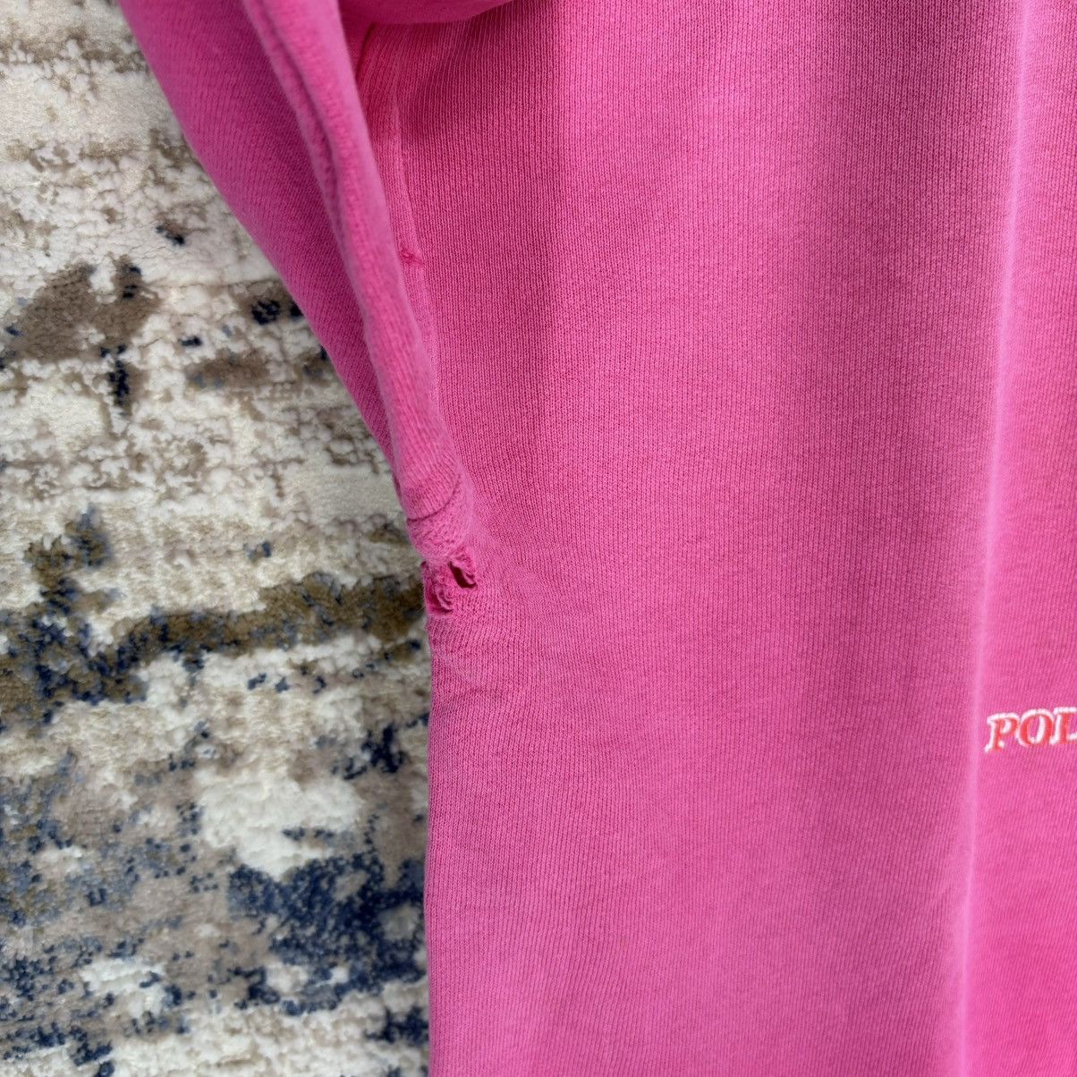 Thrashed Vintage Polo by Polo Ground Bear Sweatshirt