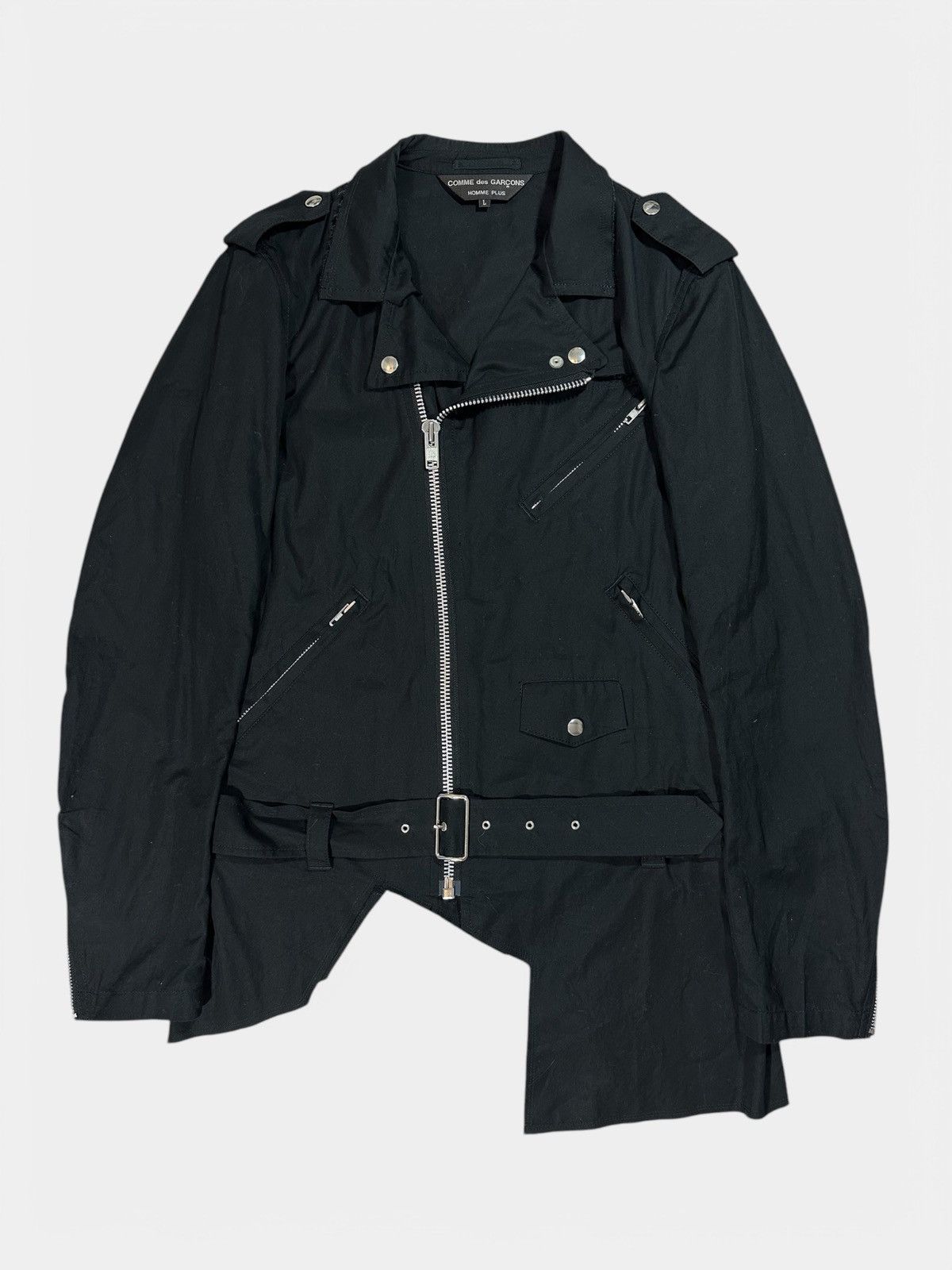Comme des Garcons Comme Des Garçons - AD15 Distressed Rockstar Jacket Size US L / EU 52-54 / 3 - 2 Thumbnail