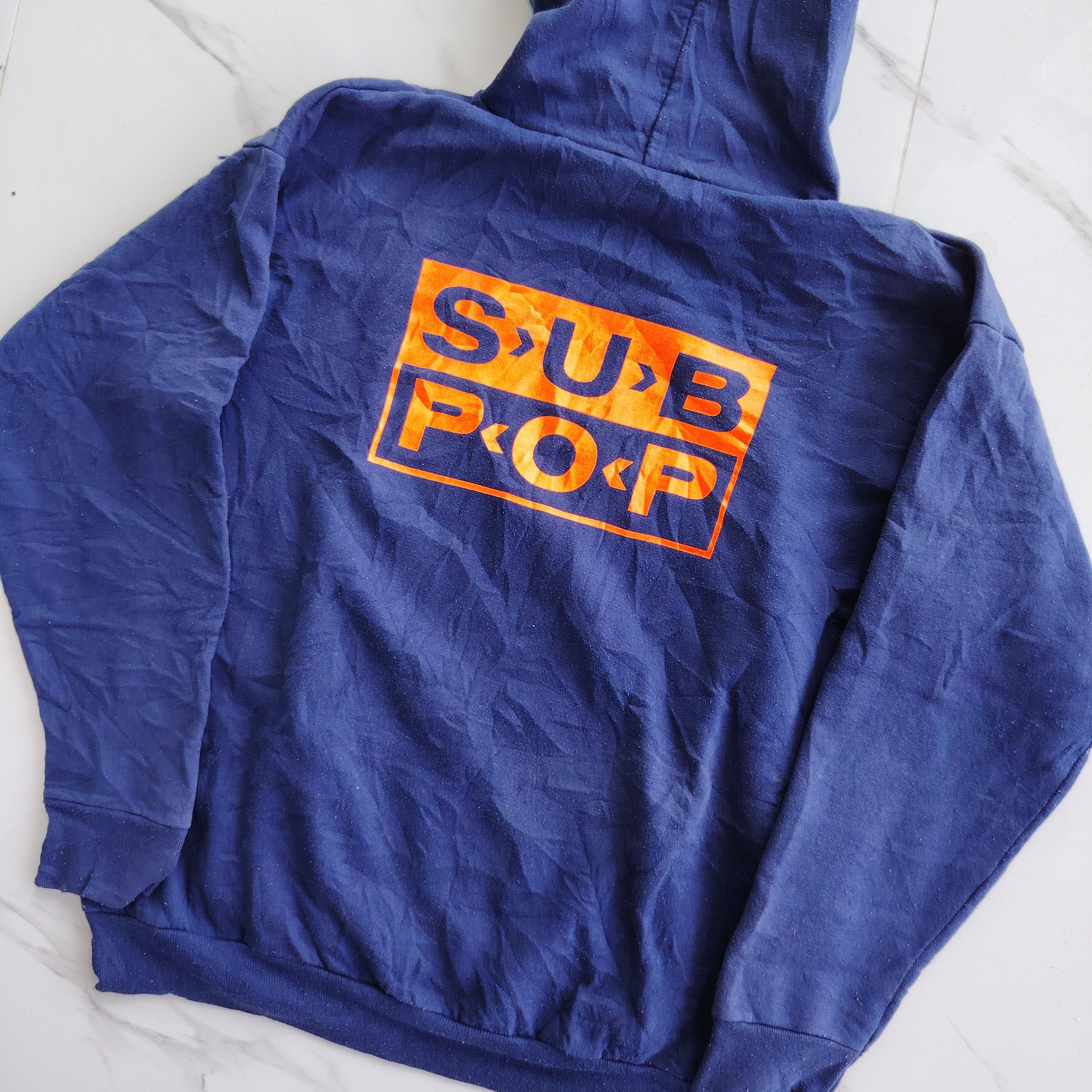 Band Tees Subpop Unemployed Hoodie Grunge Nirvana 90s Size US M / EU 48-50 / 2 - 1 Thumbnail