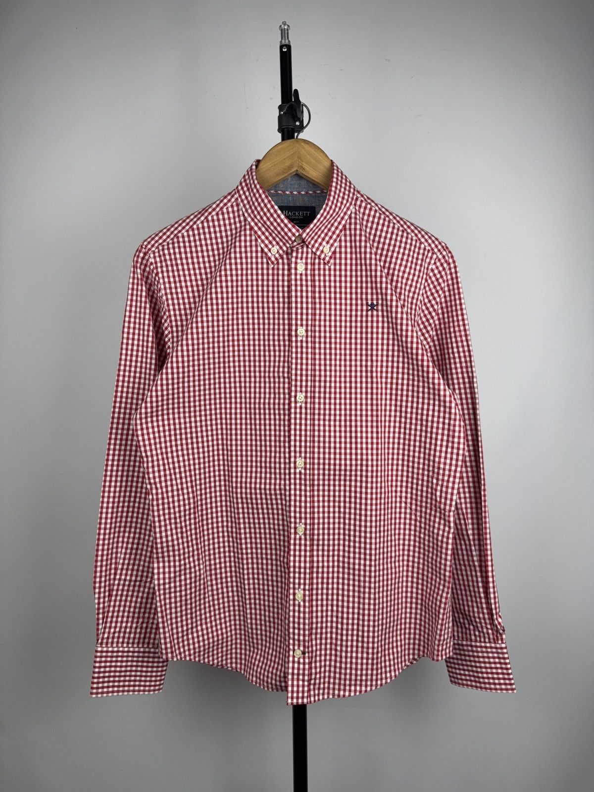 Hackett Luxury Hackett London Red Gingham Check Shirt XS / 14-15Y Size US XS / EU 42 / 0 - 1 Thumbnail