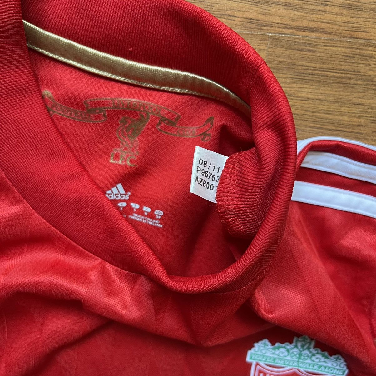 Adidas LIVERPOOL ADIDAS 2010/2012 FOOTBALL HOME JERSEY #9 TORRES Size US S / EU 44-46 / 1 - 14 Thumbnail